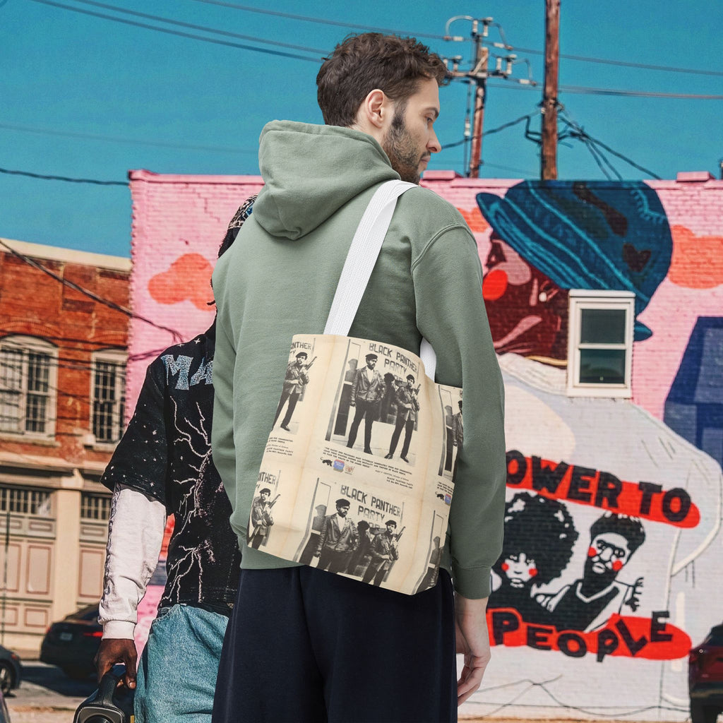 Black Panther Tote Bag (AOP)