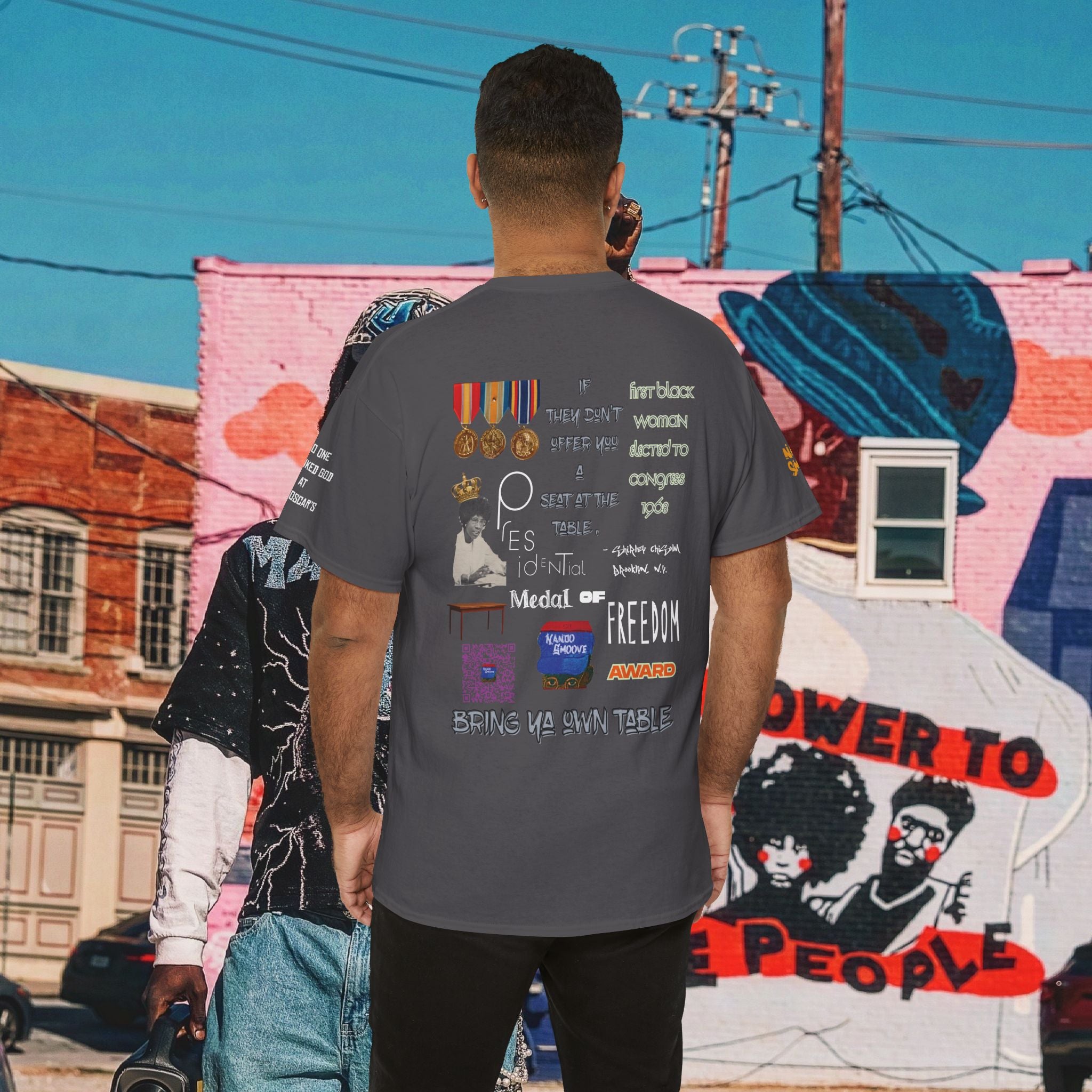 Shirley Chisholm Heavy Cotton Tee