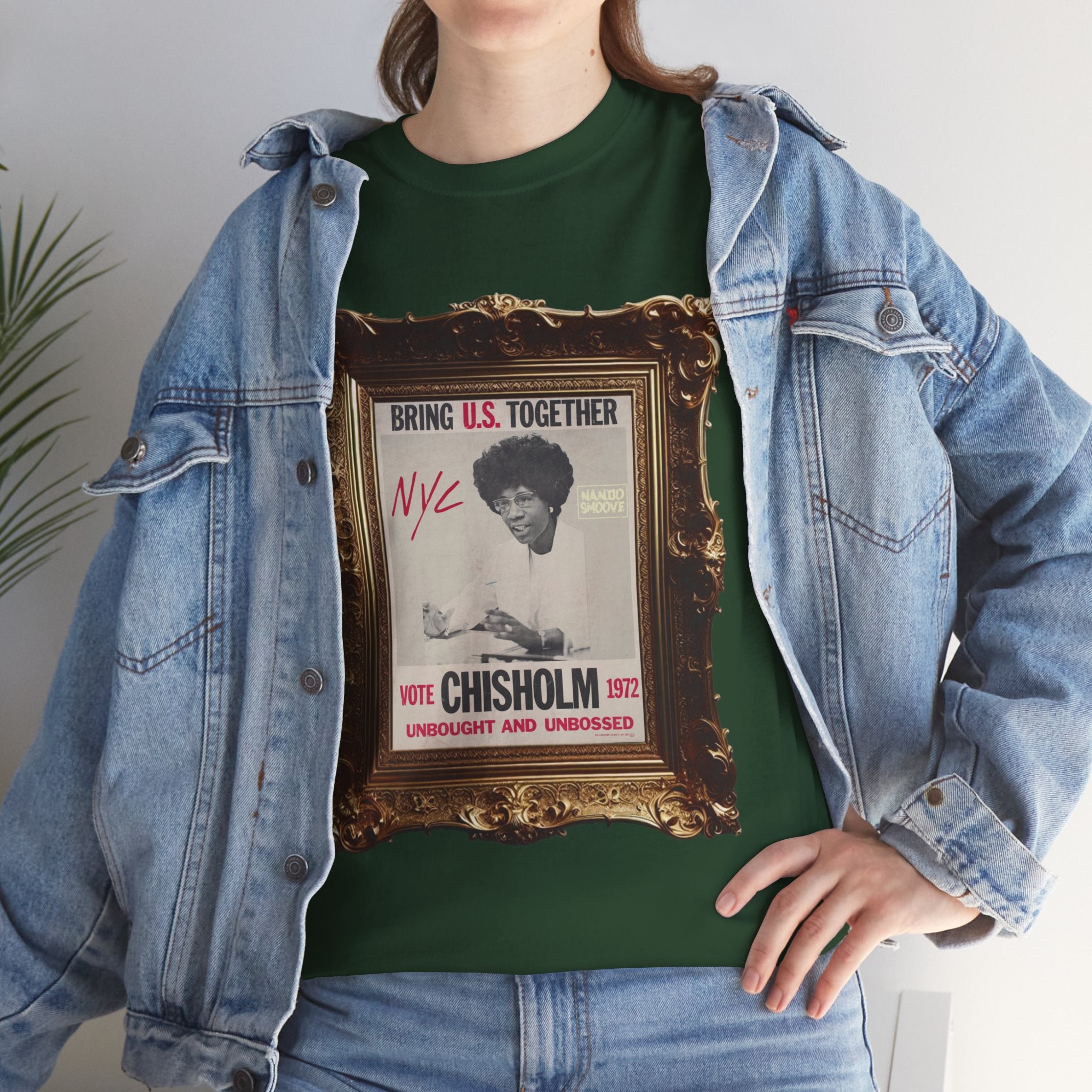Shirley Chisholm Heavy Cotton Tee