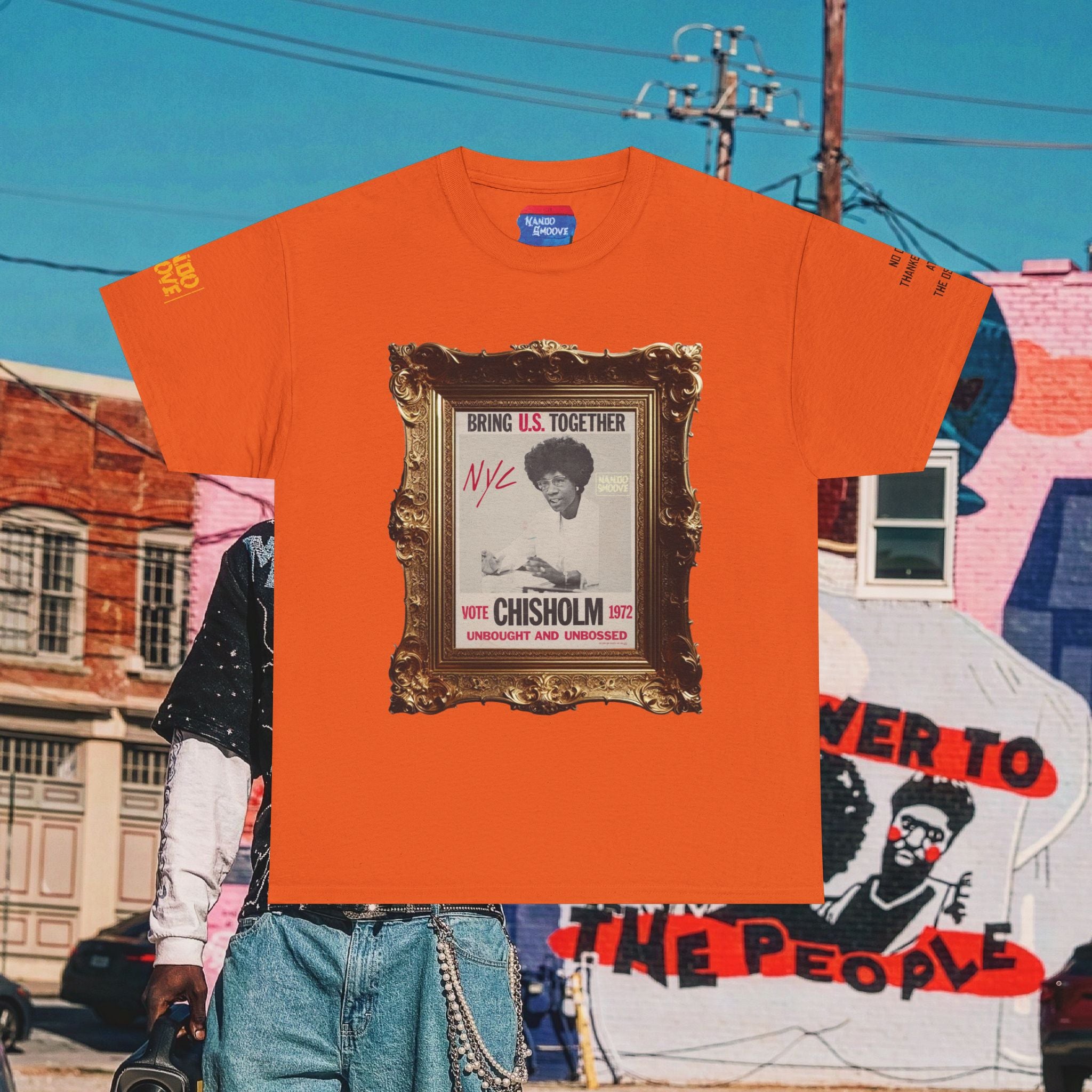 Shirley Chisholm Heavy Cotton Tee