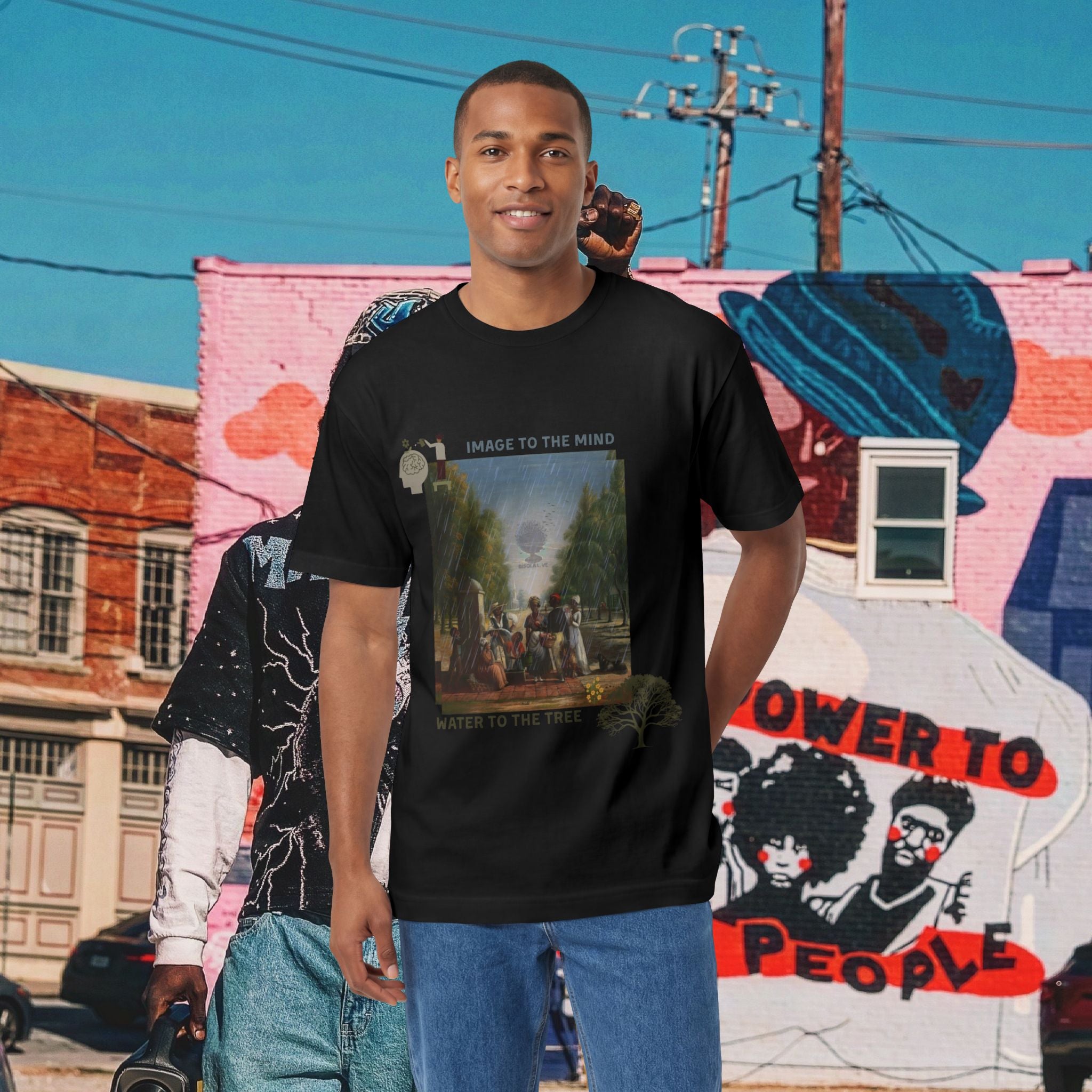 “Image to The Mind, Water to The Tree” Unisex Classic Tee