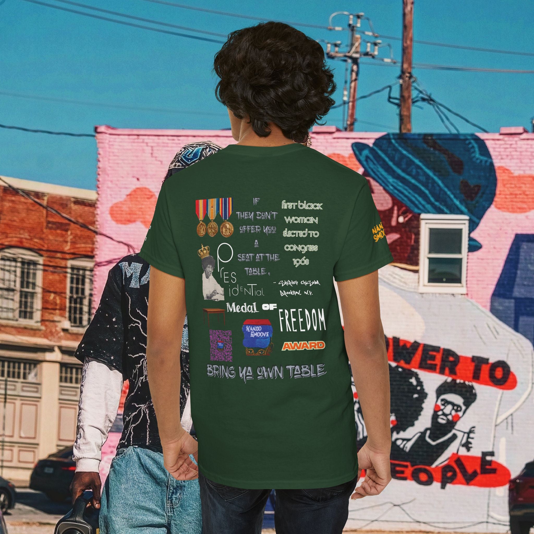 Shirley Chisholm Heavy Cotton Tee