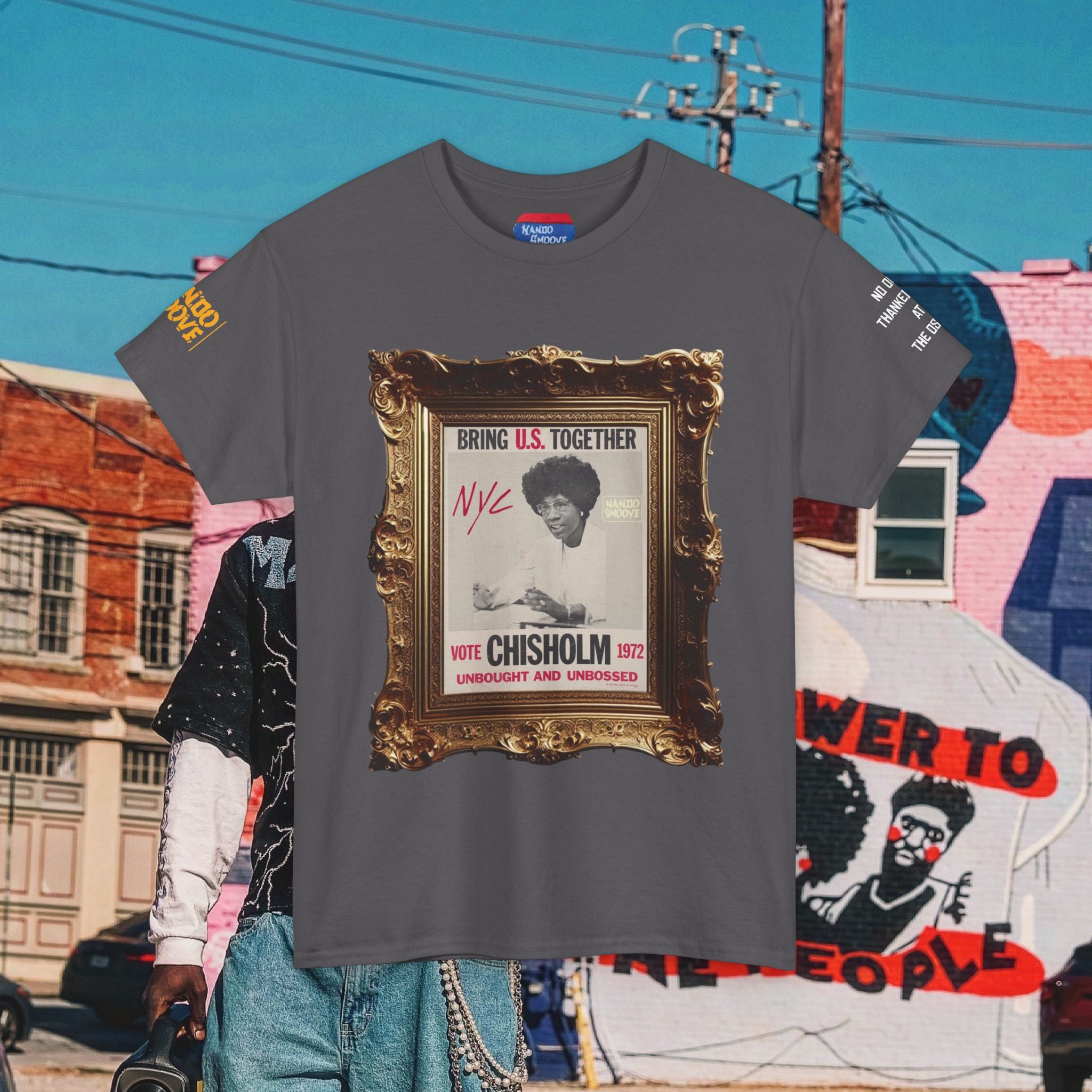 Shirley Chisholm Heavy Cotton Tee