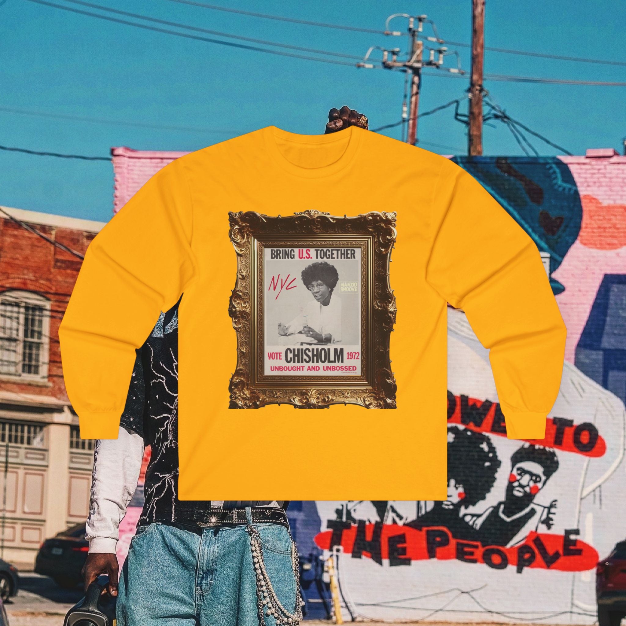 Shirley Chisholm Unisex Ultra Cotton Long Sleeve Tee