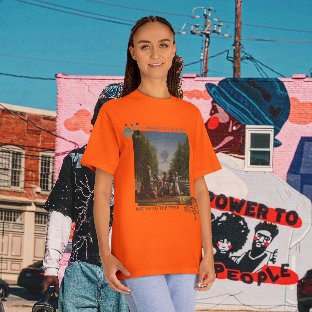 “Image to The Mind, Water to The Tree” Unisex Classic Tee