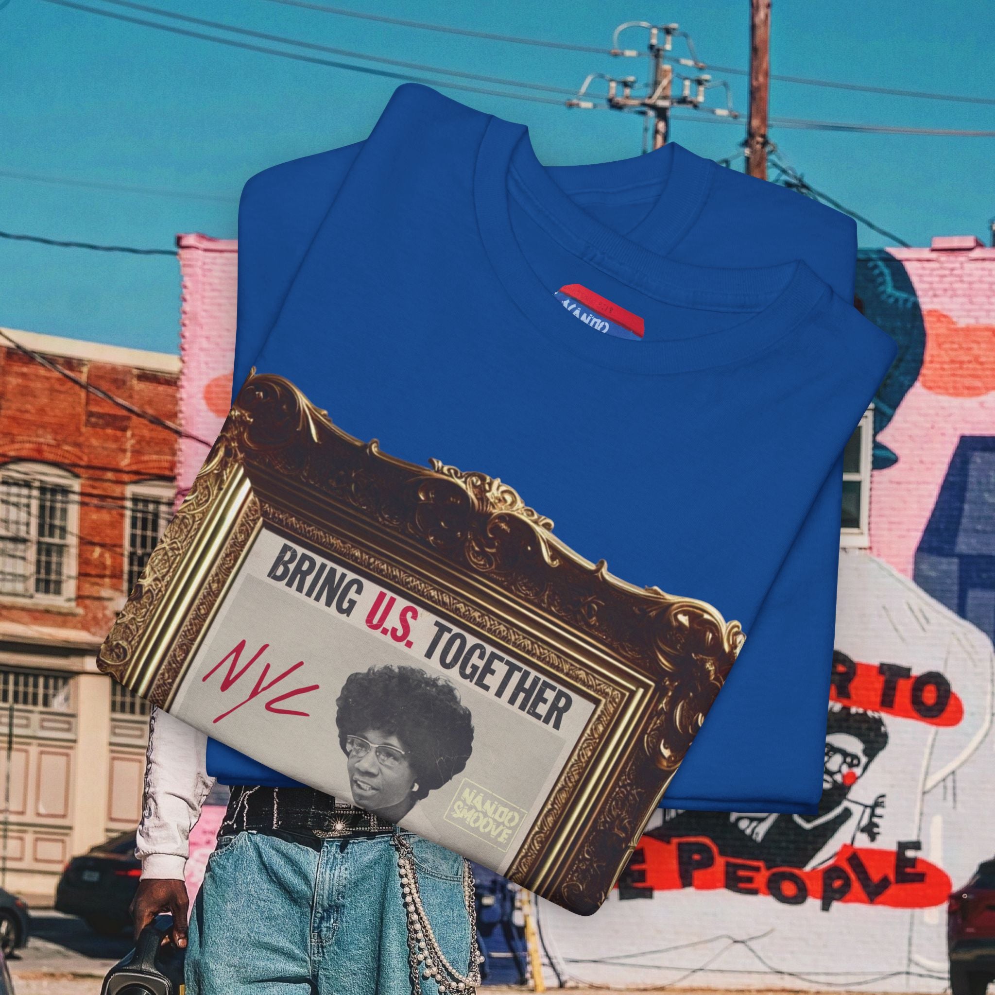 Shirley Chisholm Heavy Cotton Tee