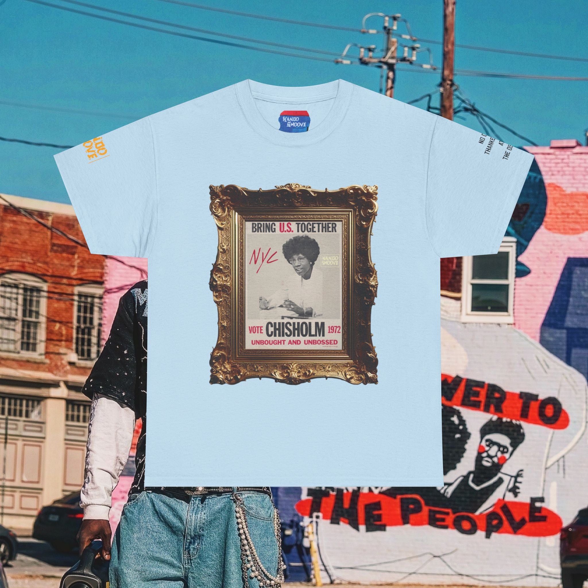 Shirley Chisholm Heavy Cotton Tee