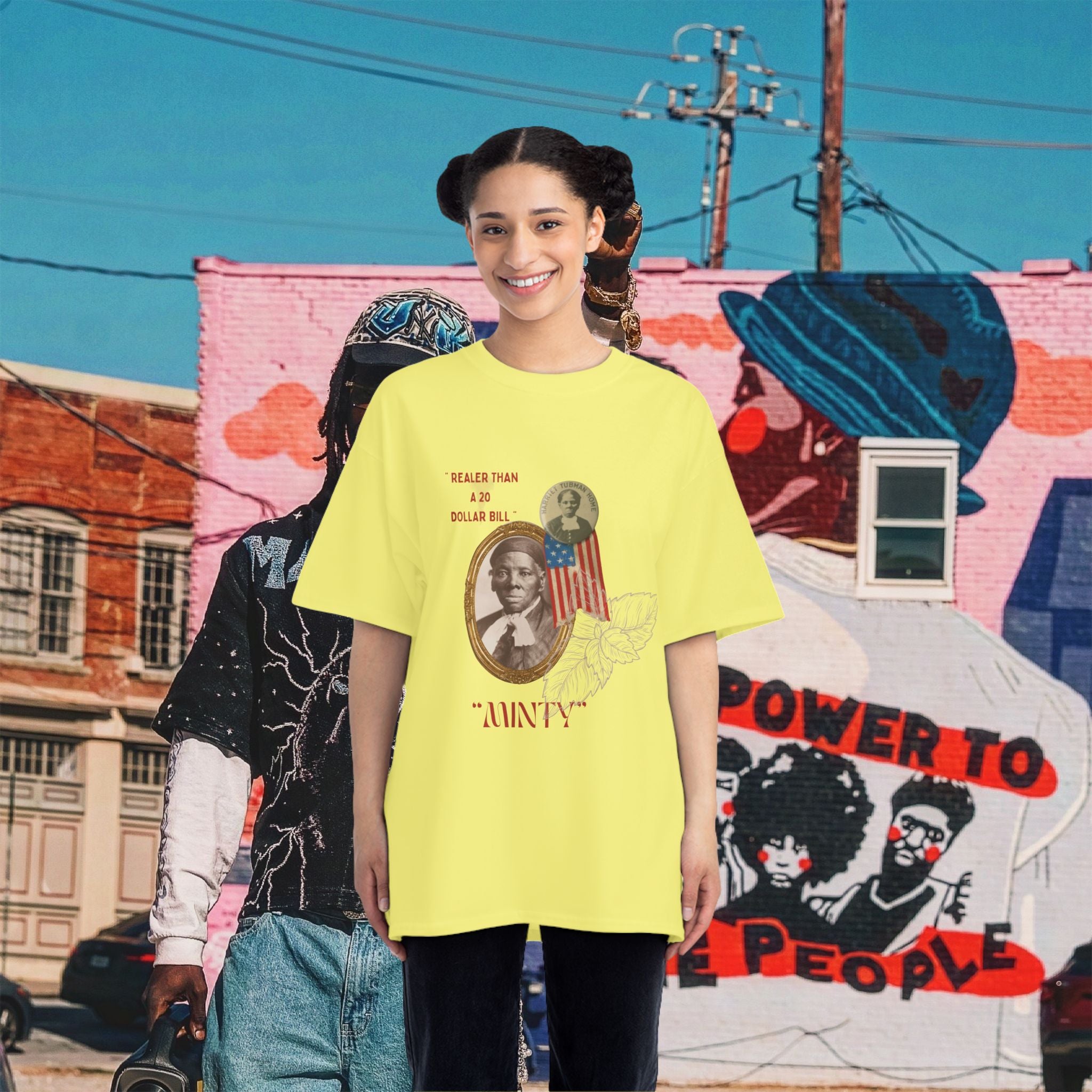“Harriet Realer than a $20 Bill” Beefy-T®  Short-Sleeve “MinTee”-Shirt