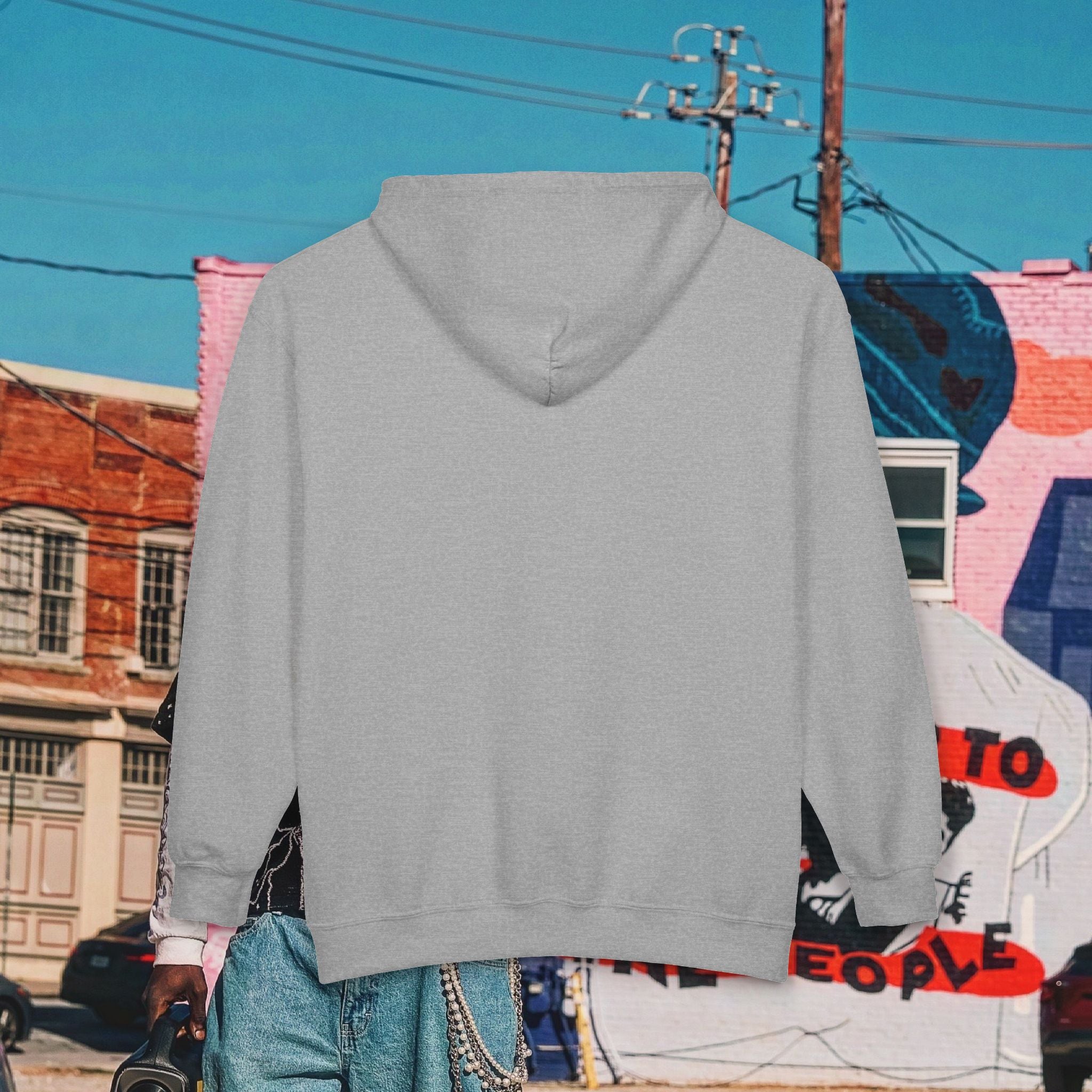 “Head Hunter” Unisex Heavy Blend™ Full Zip Hooded Sweatshirt