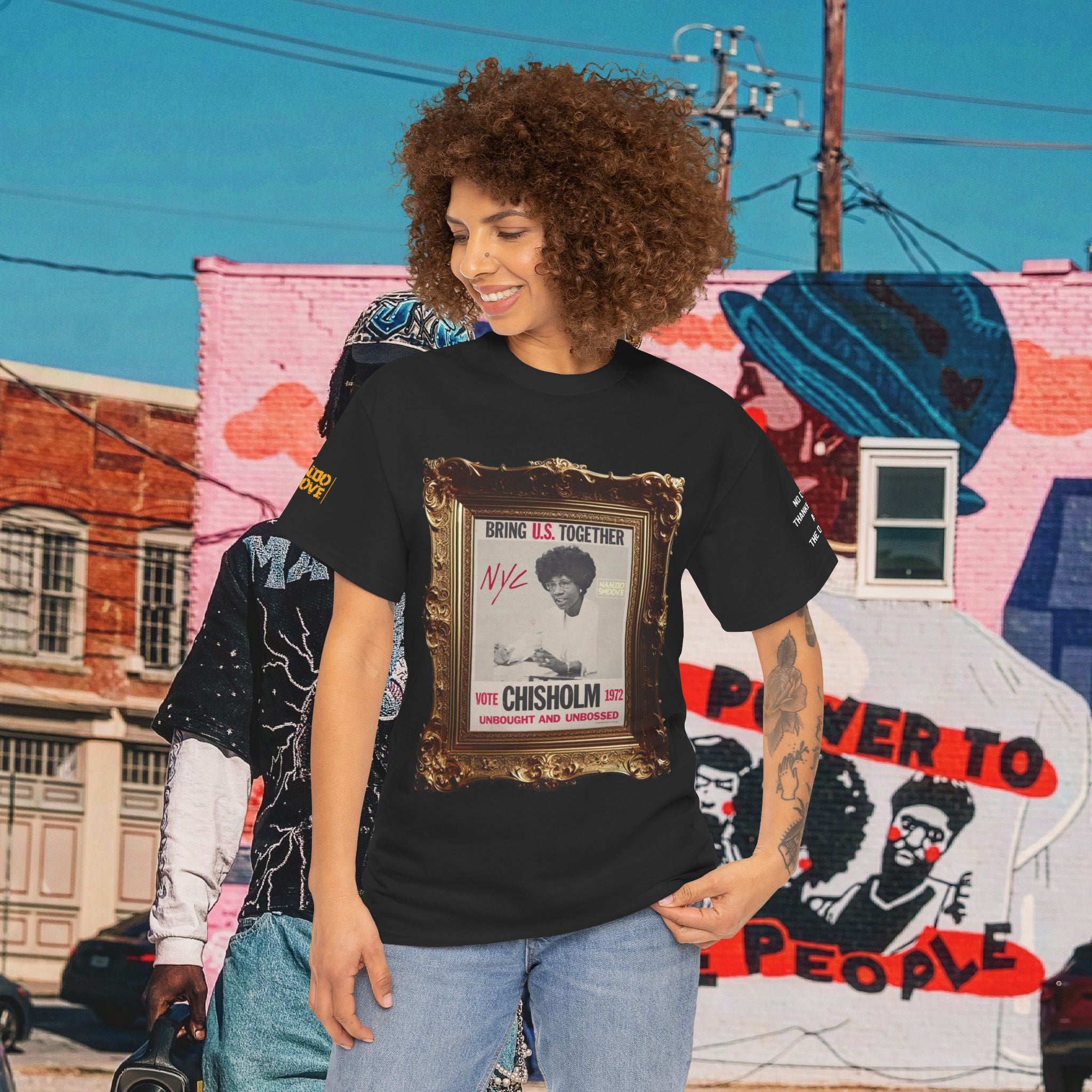 Shirley Chisholm Heavy Cotton Tee