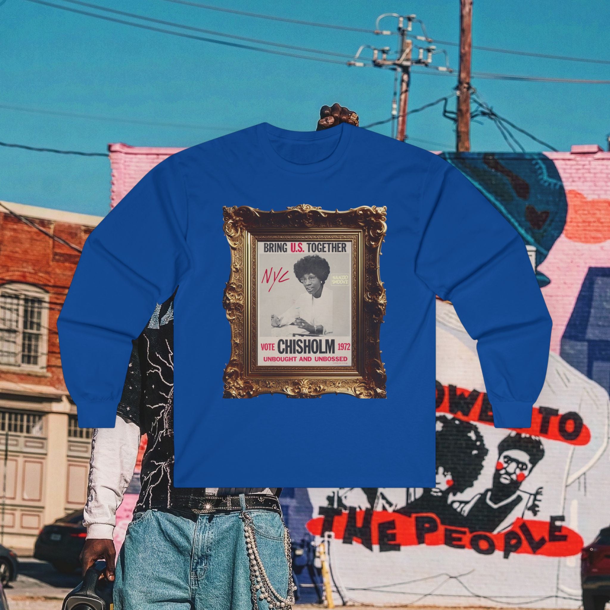 Shirley Chisholm Unisex Ultra Cotton Long Sleeve Tee
