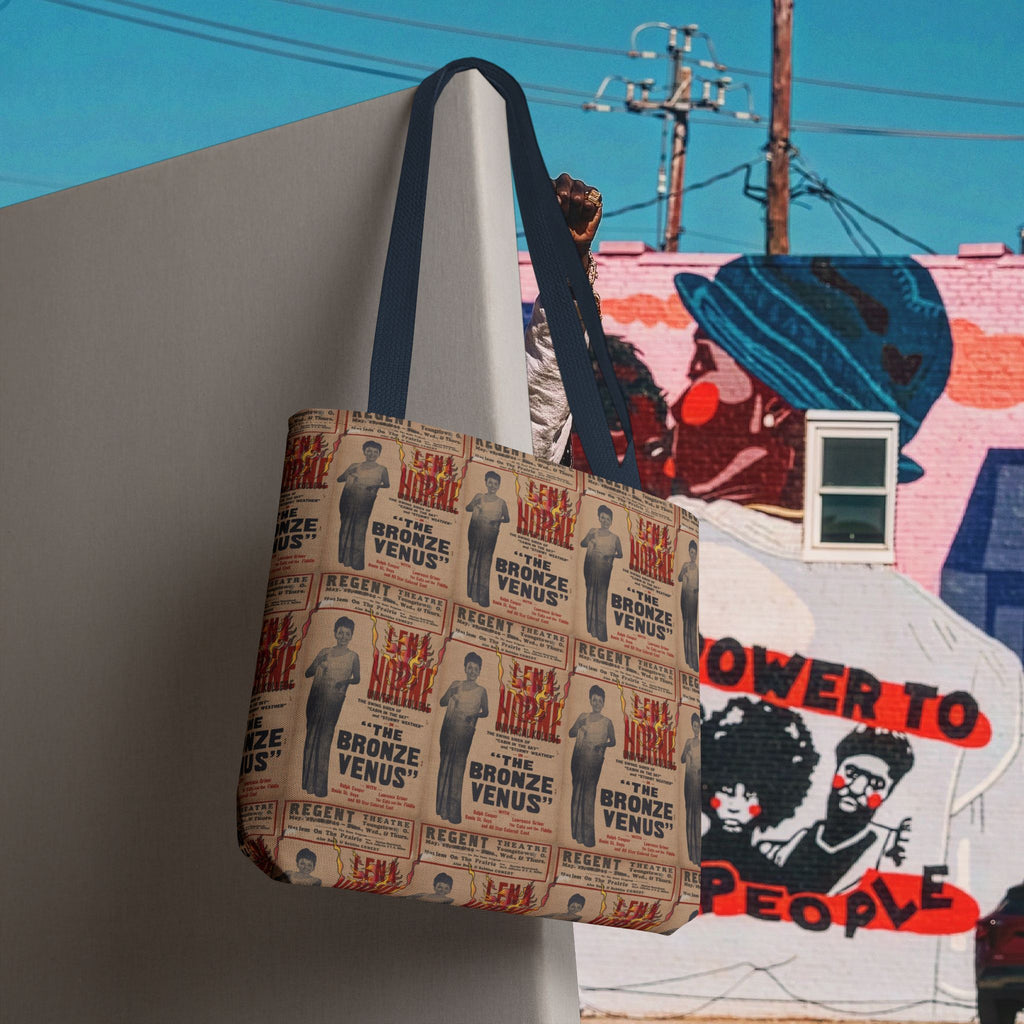 Lena Horne "The Bronze Venus" Tote Bag (Universal Kollege AOP)