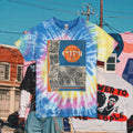 Unisex Tie Dye “World Famous” Cotton Club  Tee