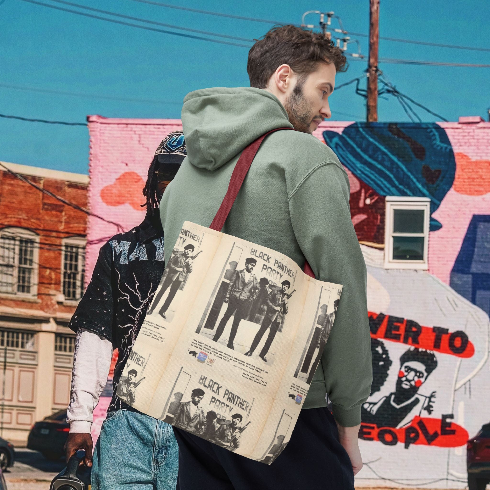 Black Panther Tote Bag (AOP)