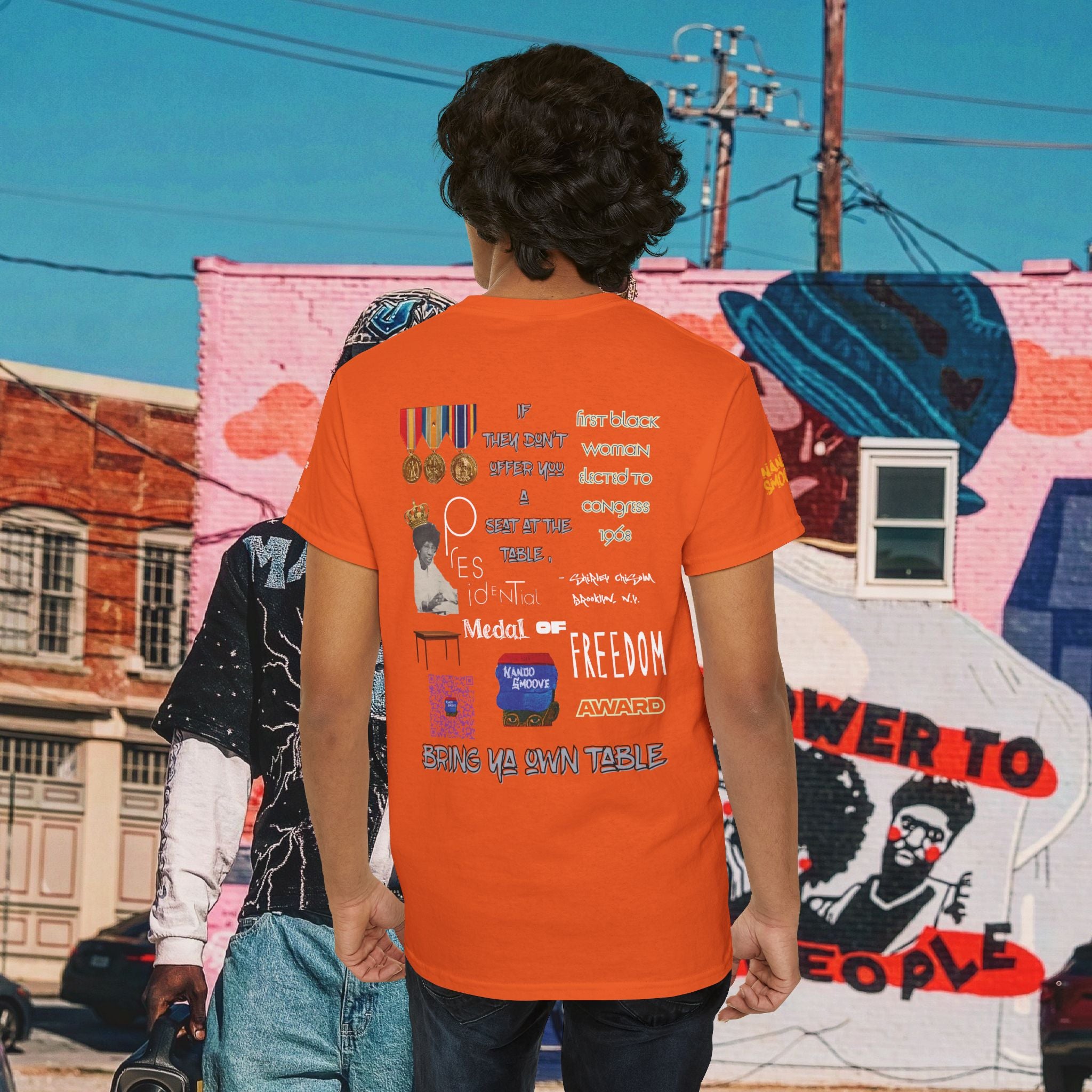 Shirley Chisholm Heavy Cotton Tee