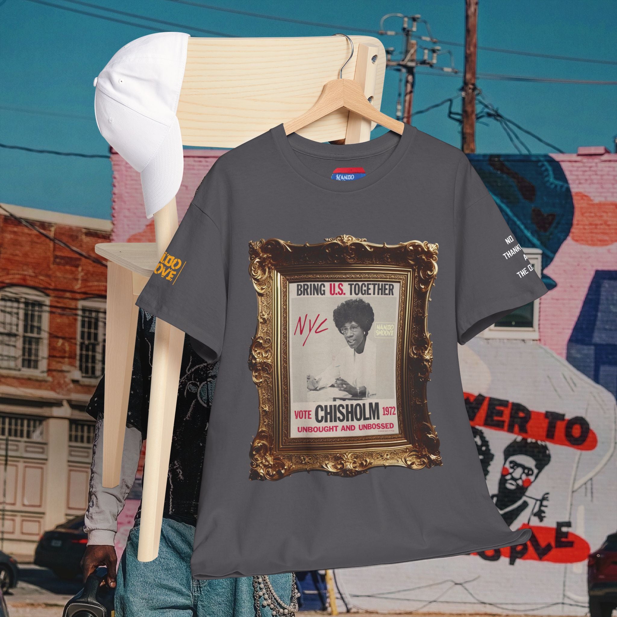 Shirley Chisholm Heavy Cotton Tee