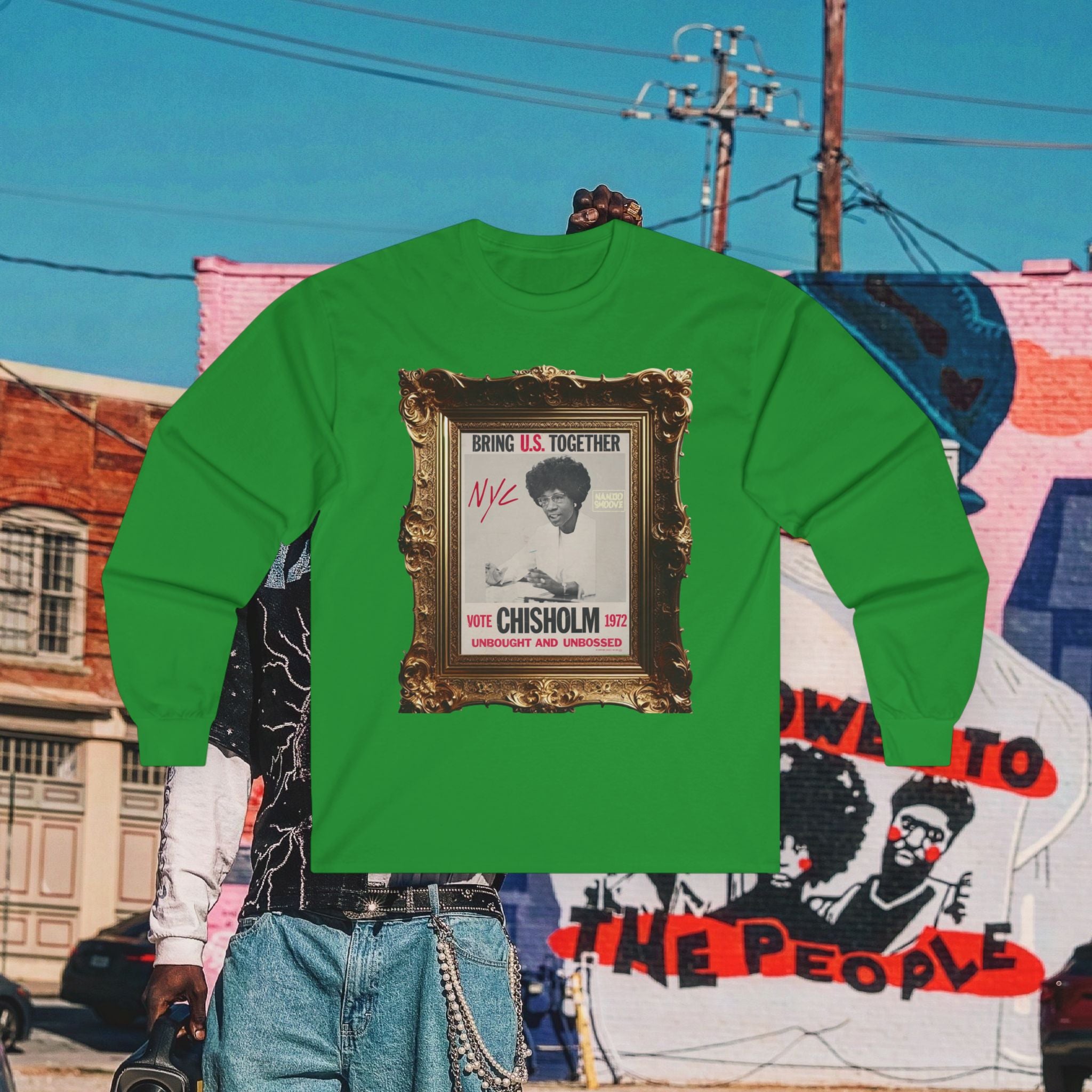 Shirley Chisholm Unisex Ultra Cotton Long Sleeve Tee