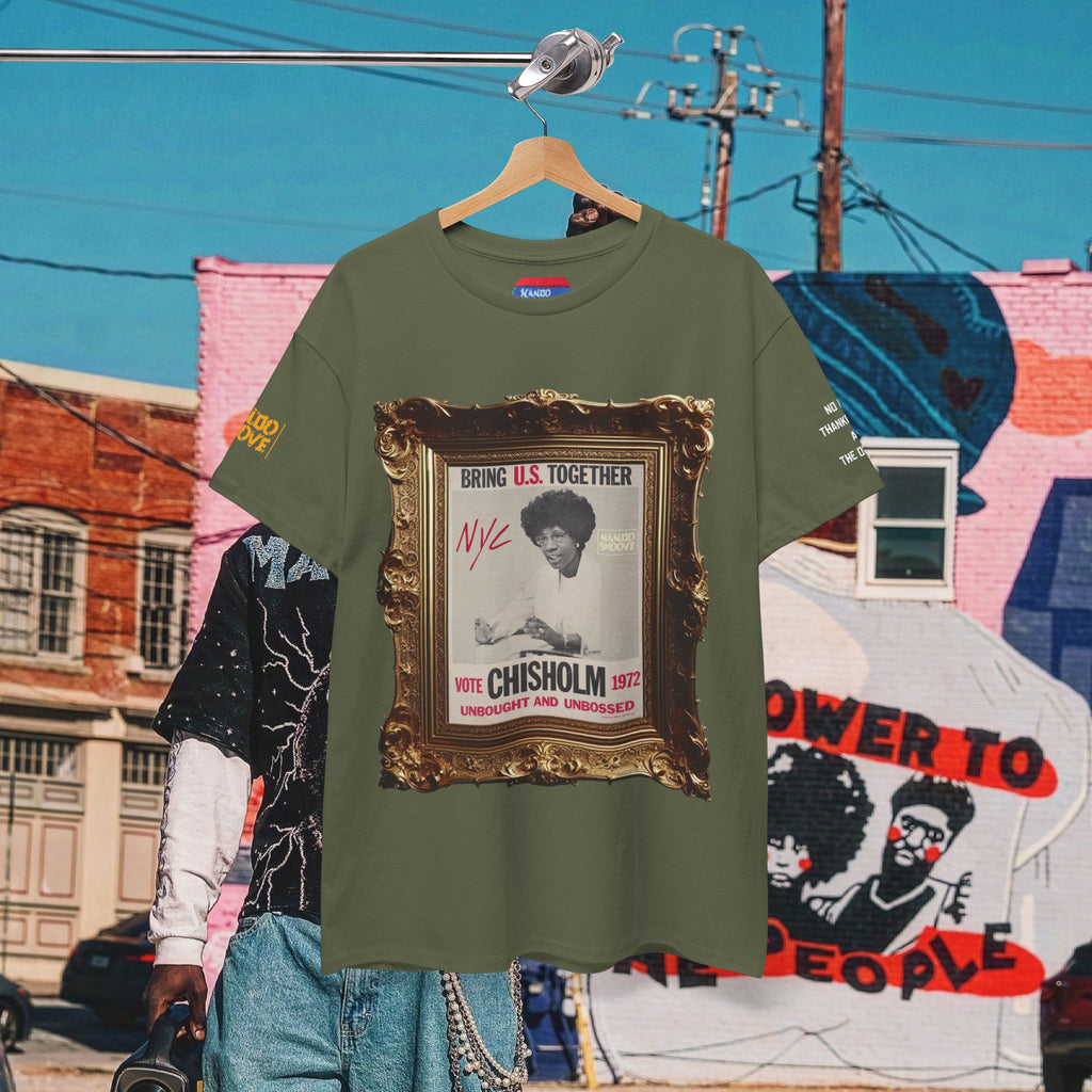 Shirley Chisholm Heavy Cotton Tee
