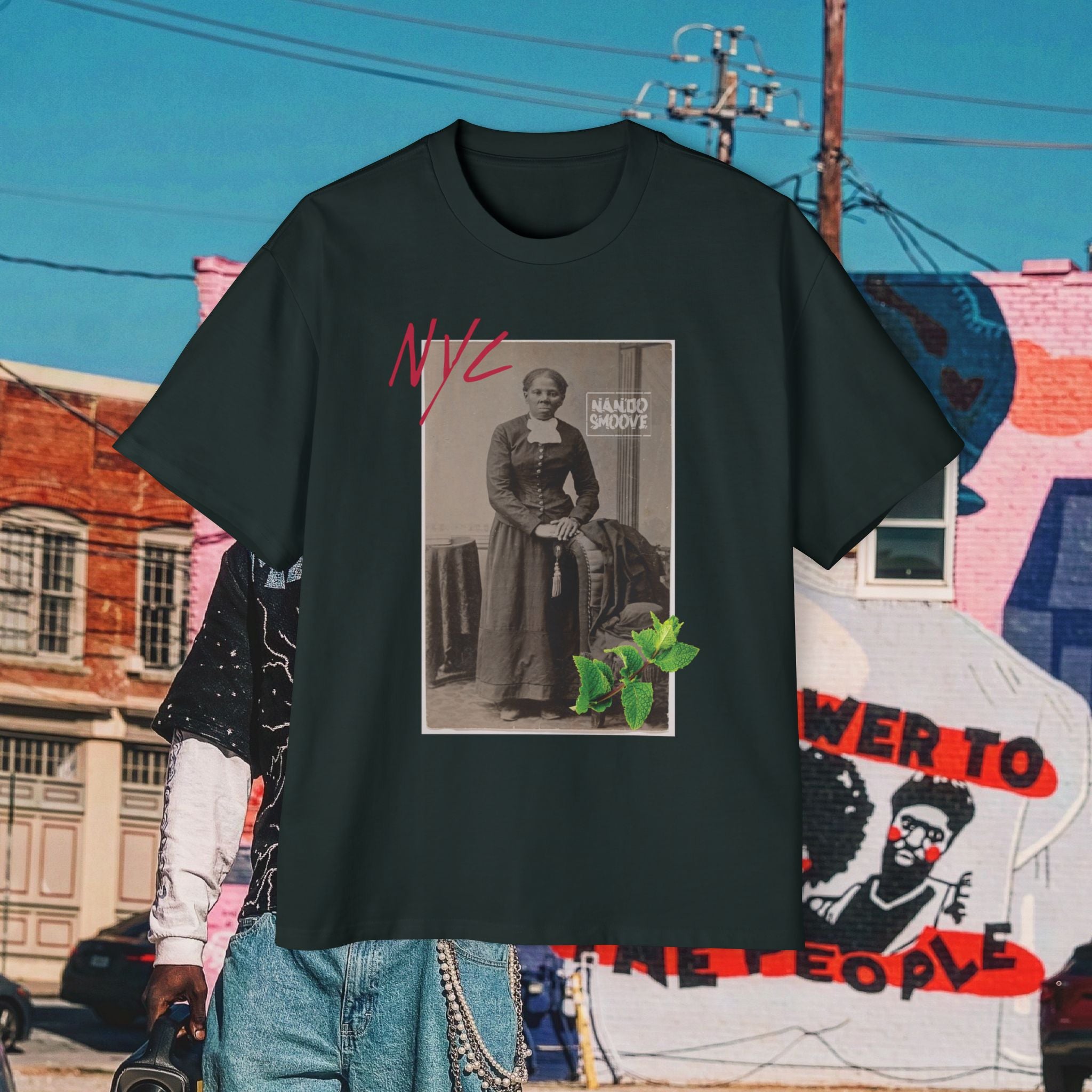 Harriet Tubman Oversized “MinTee Shirts”