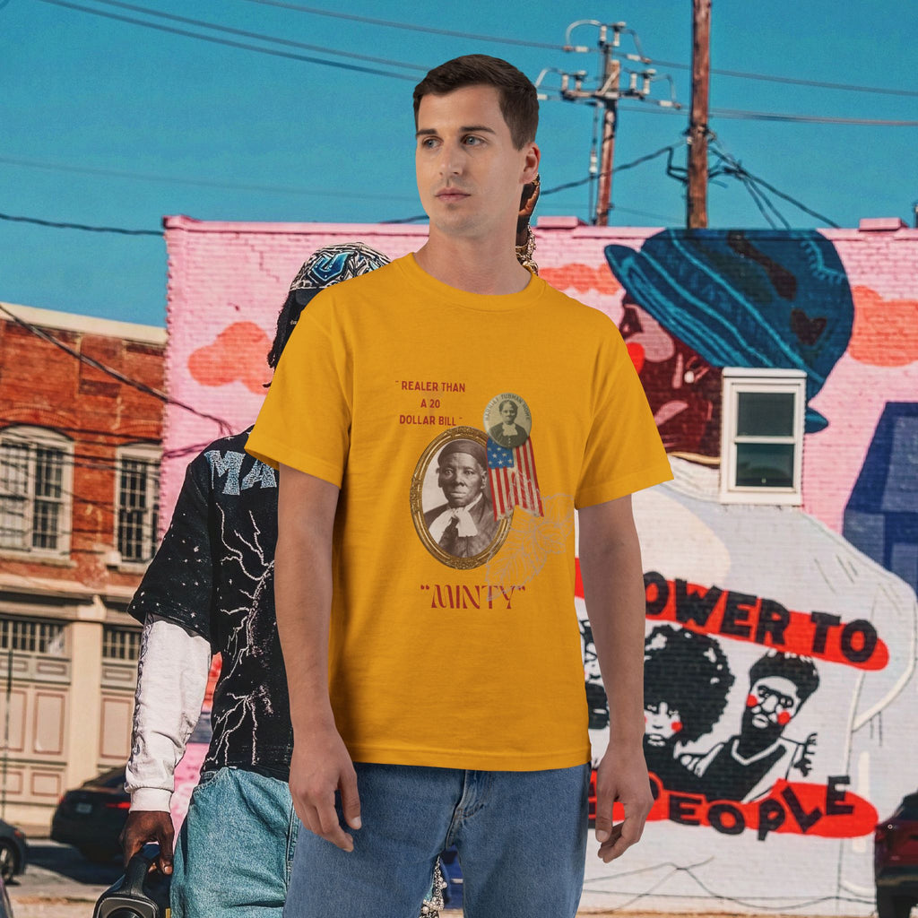 “Harriet Realer than a $20 Bill” Beefy-T®  Short-Sleeve “MinTee”-Shirt