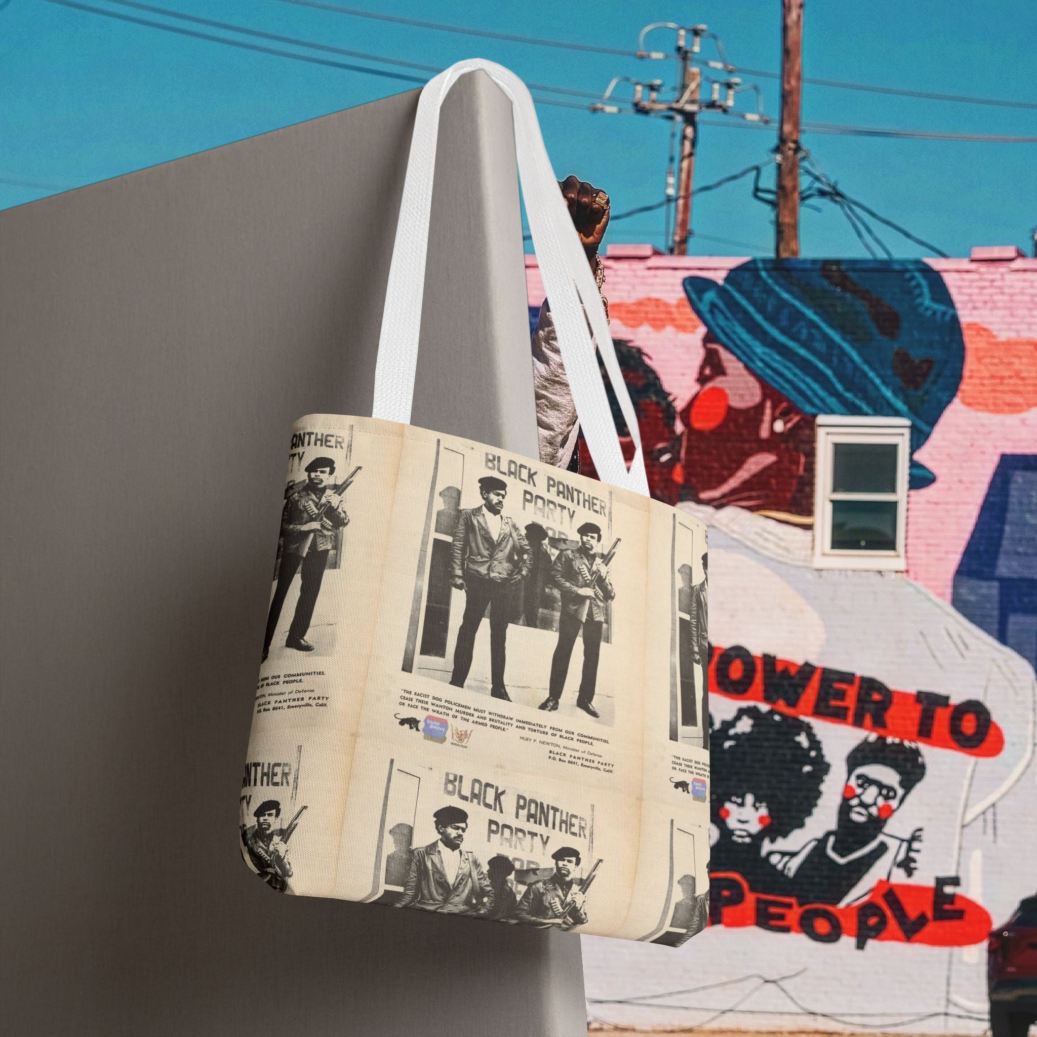 Black Panther Tote Bag (AOP)