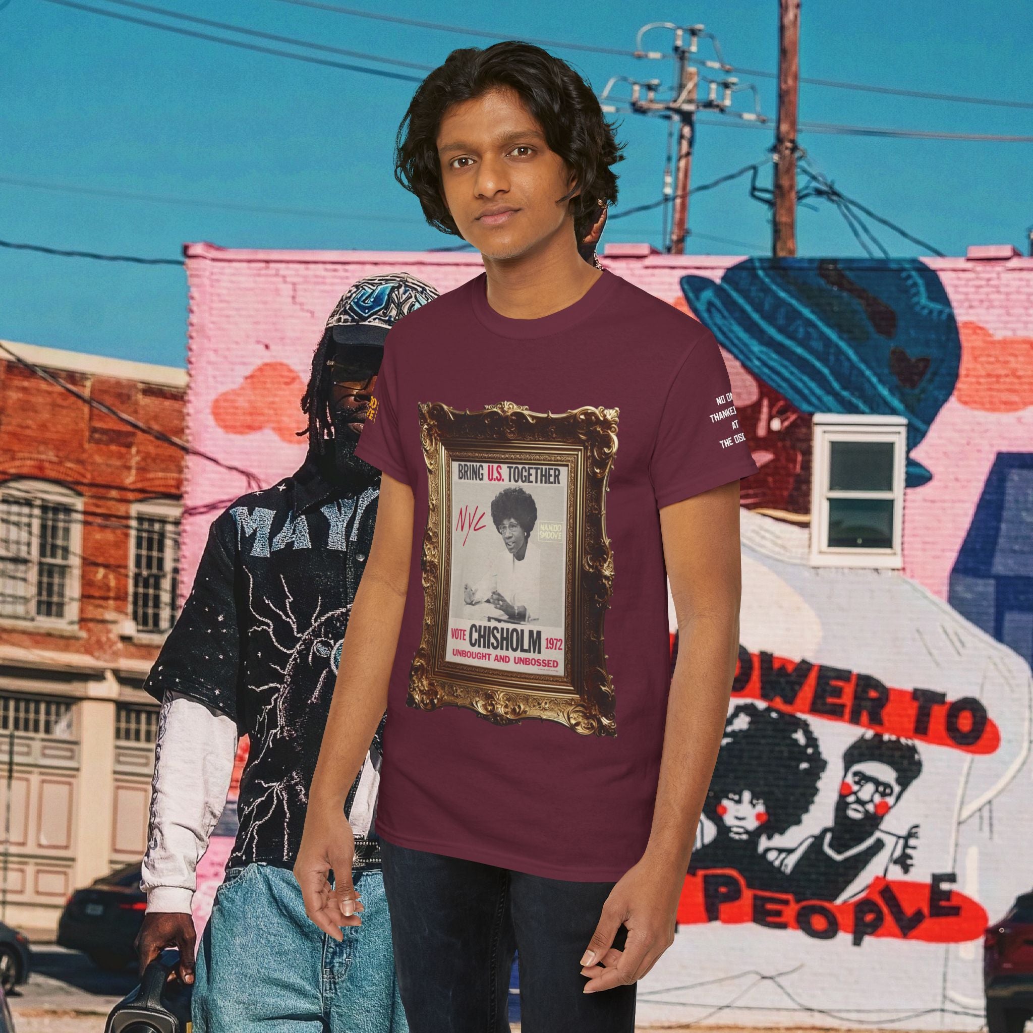 Shirley Chisholm Heavy Cotton Tee