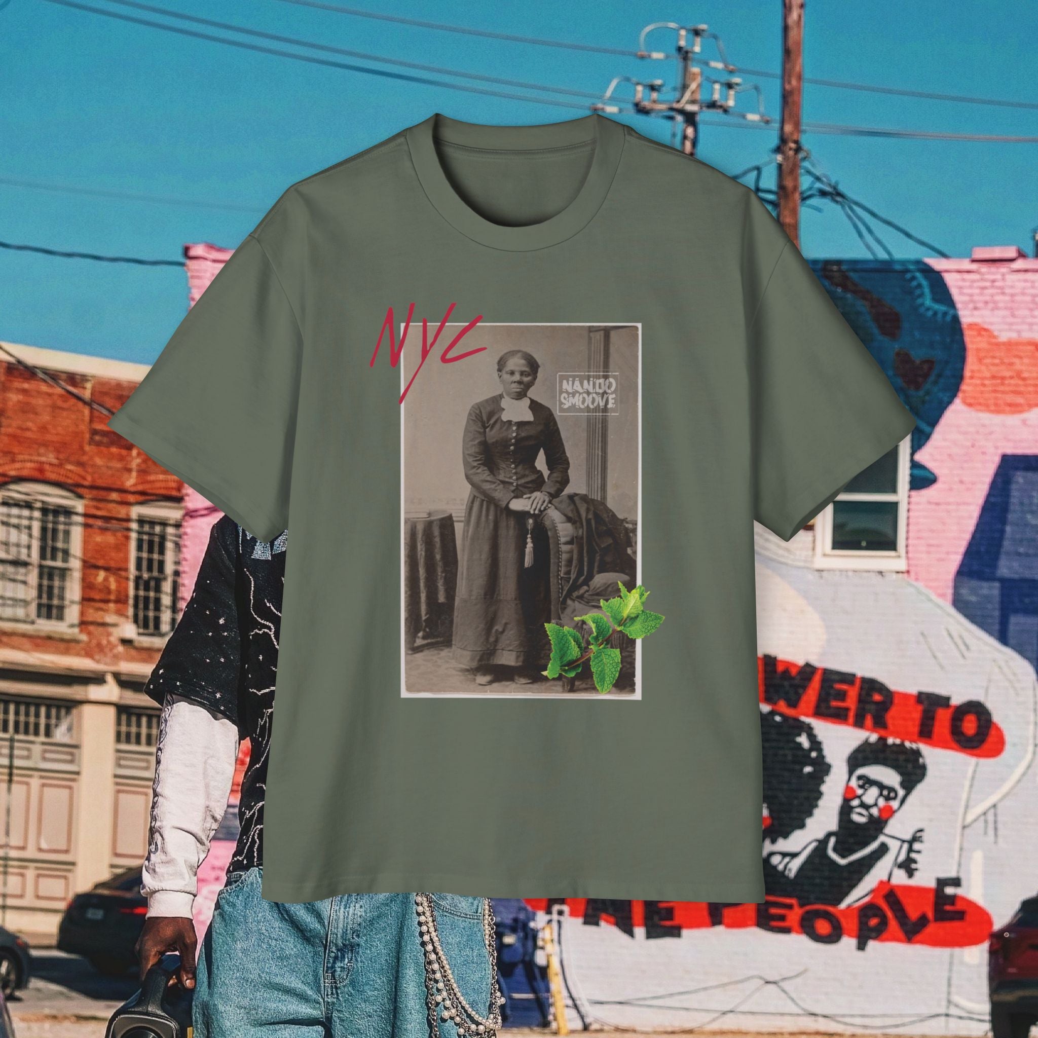 Harriet Tubman Oversized “MinTee Shirts”