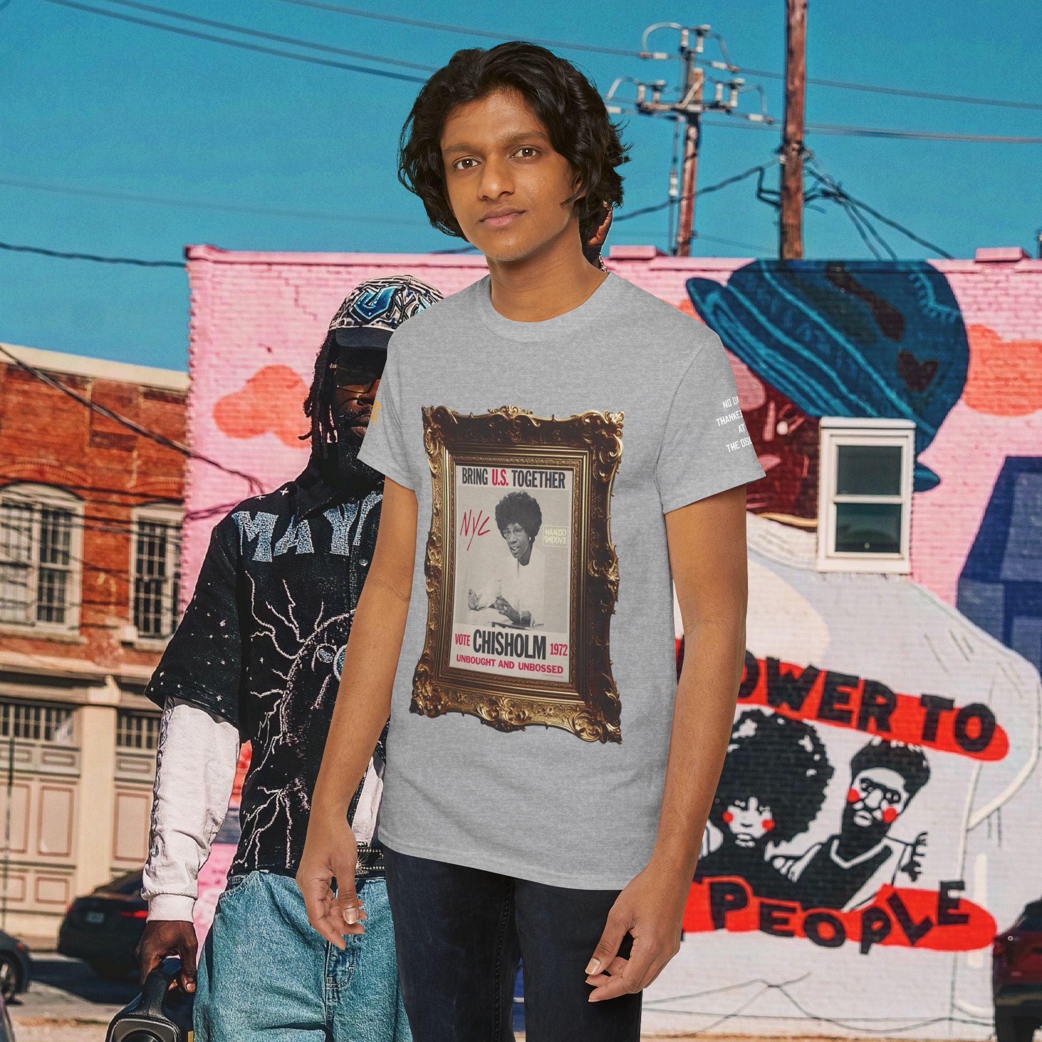 Shirley Chisholm Heavy Cotton Tee