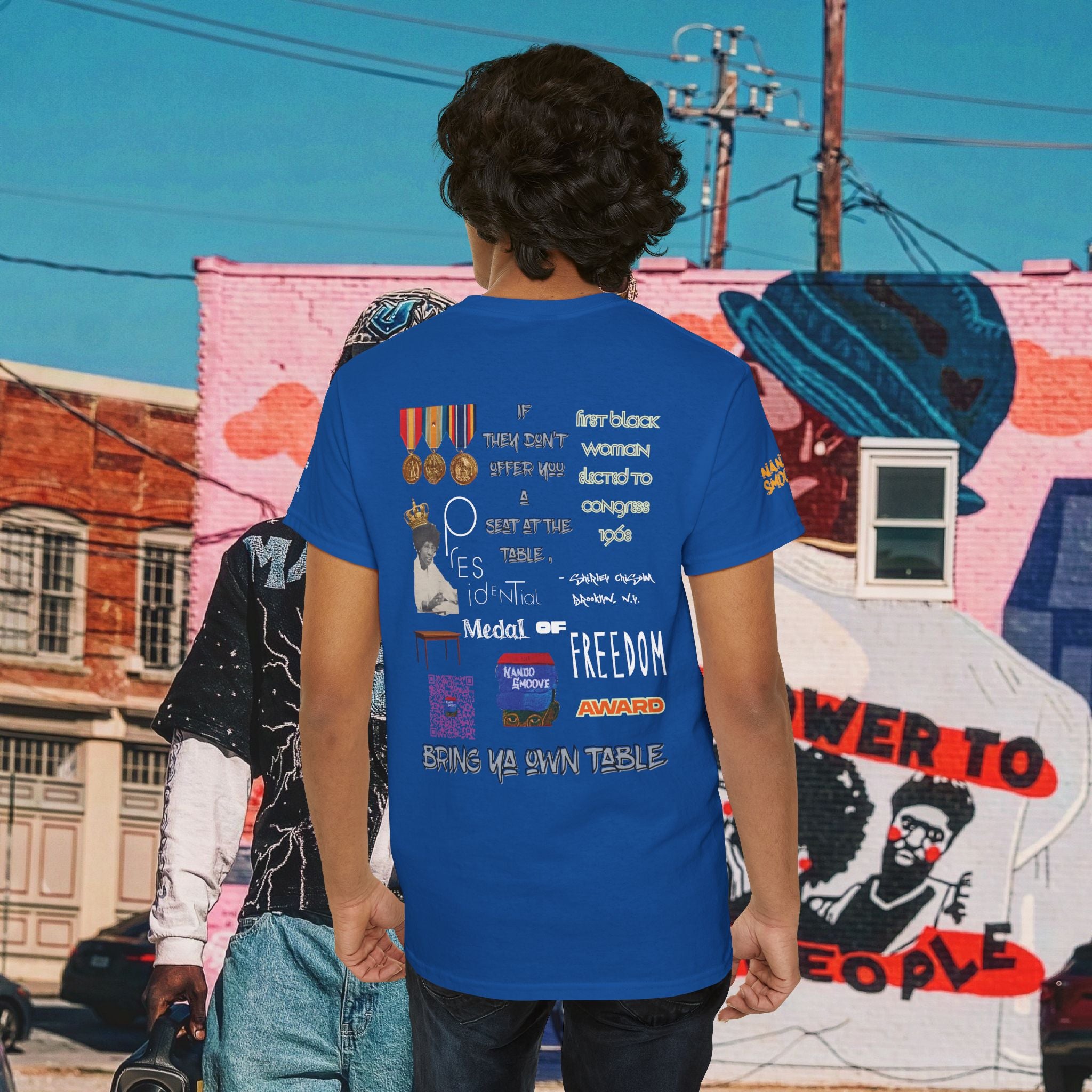 Shirley Chisholm Heavy Cotton Tee