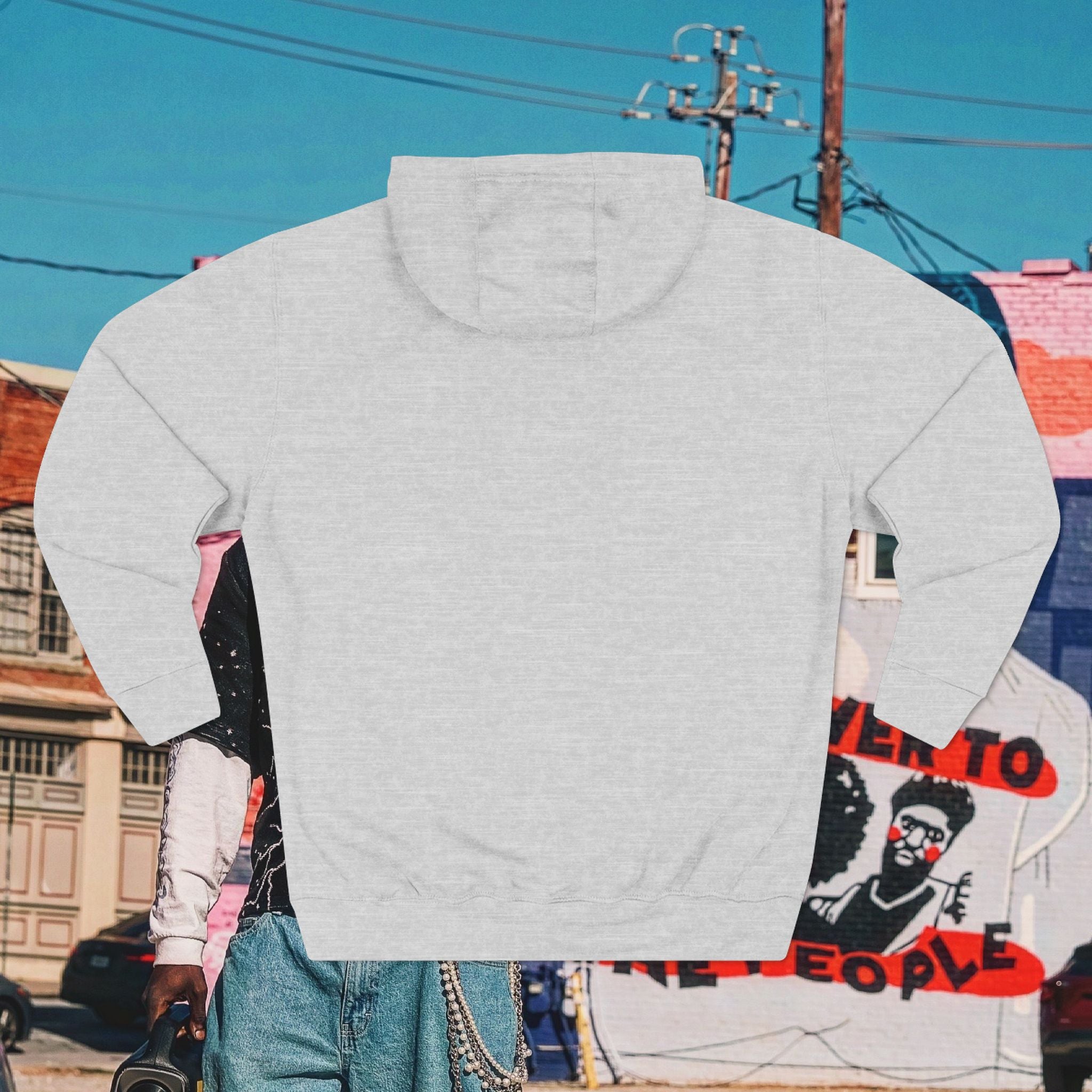 “NO ONE THANKED GOD AT THE OSCAR’S” Three-Panel Fleece Hoodie