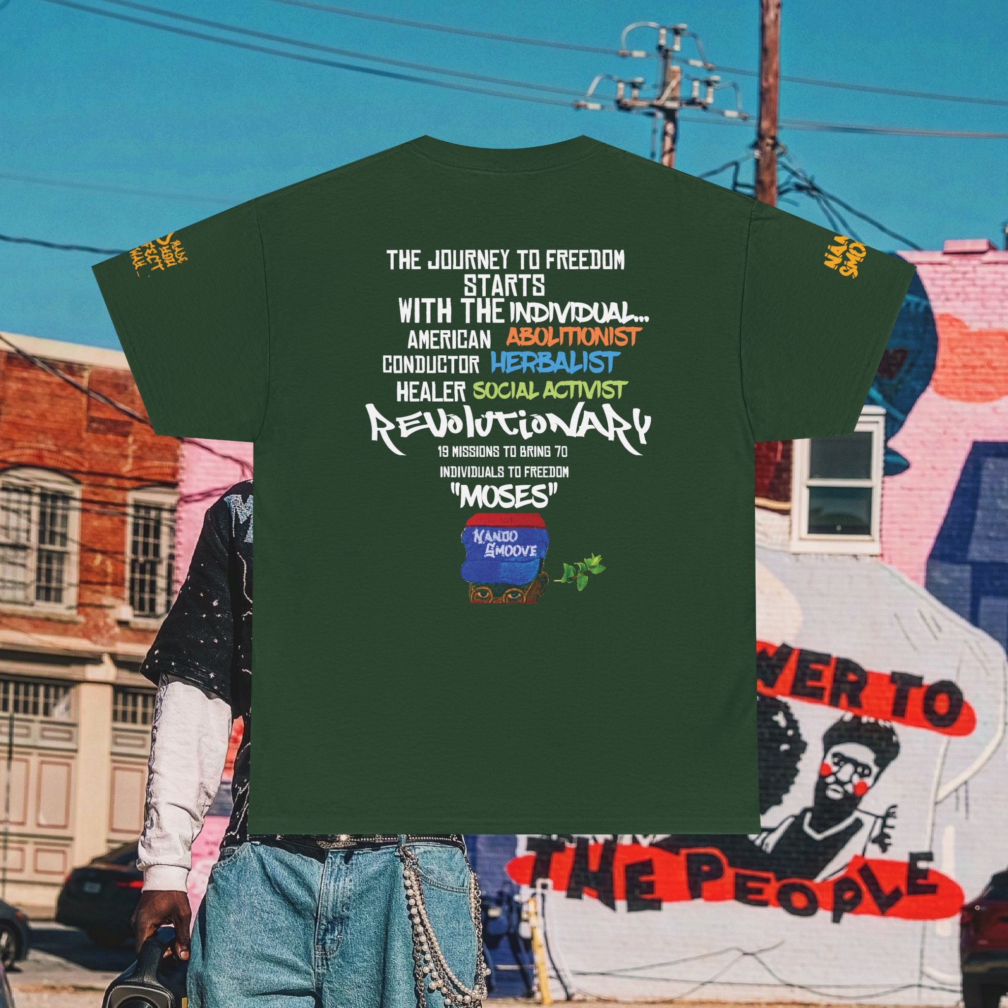 Harriet Tubman Heavy Cotton “MinTee Shirts”