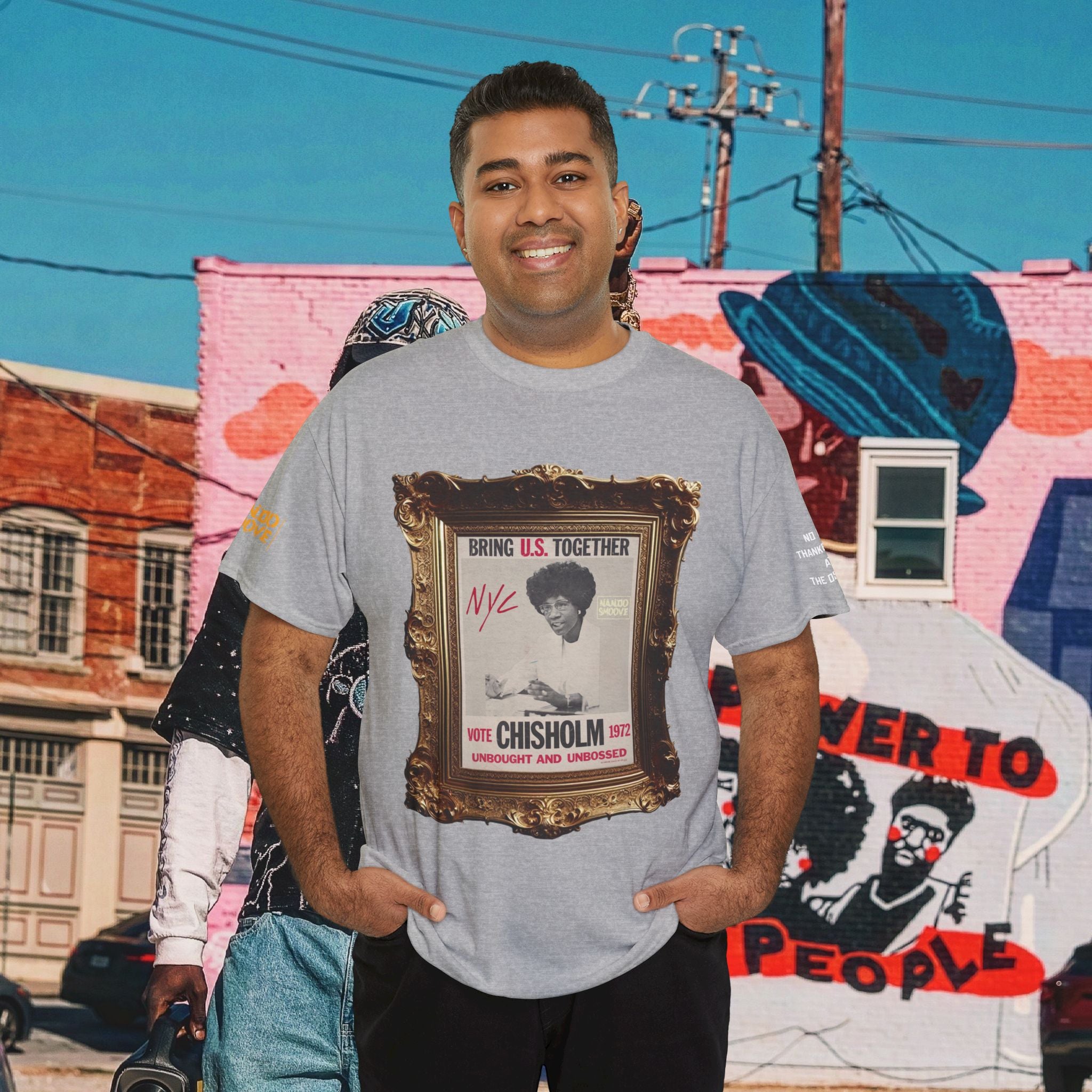 Shirley Chisholm Heavy Cotton Tee