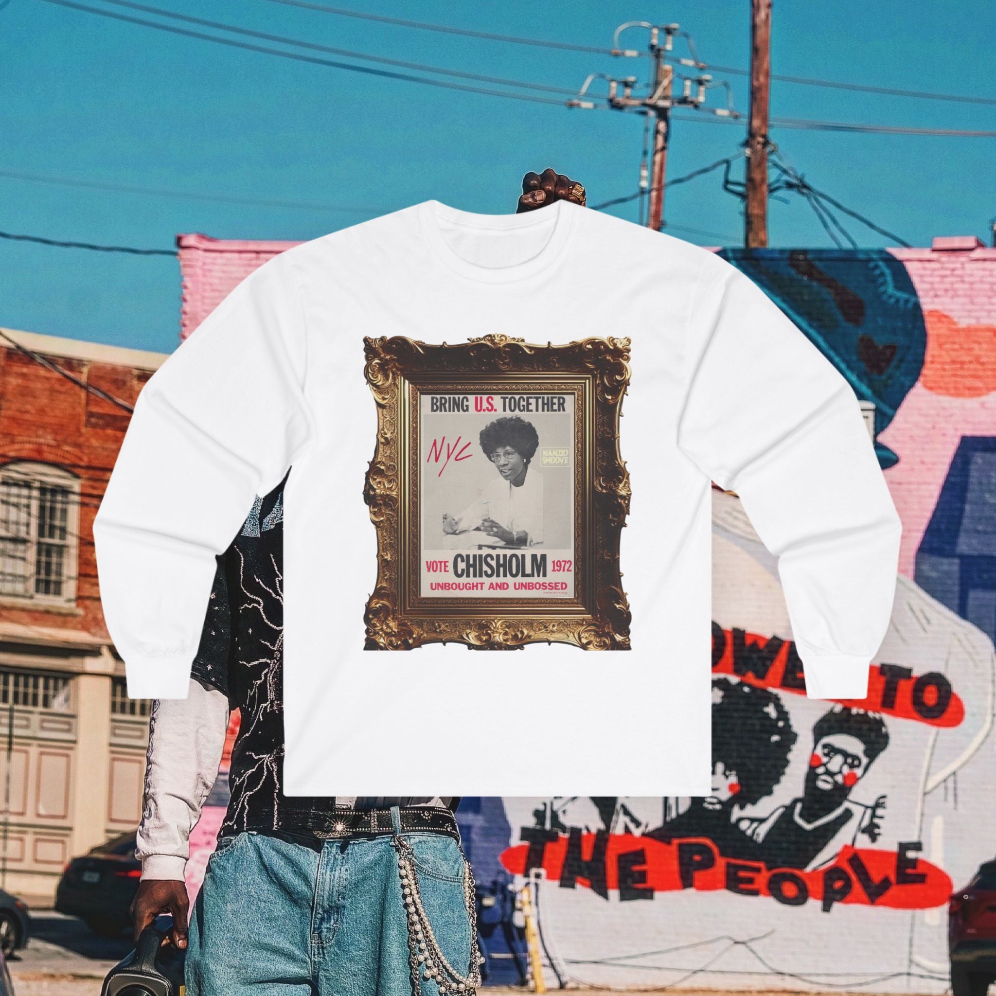 Shirley Chisholm Unisex Ultra Cotton Long Sleeve Tee