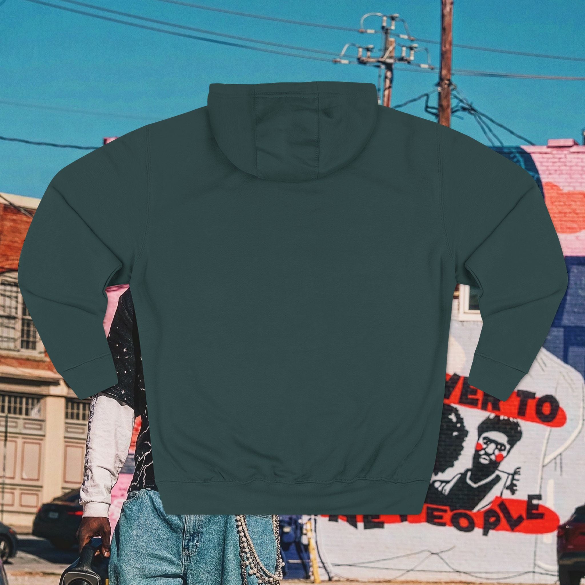 “NO ONE THANKED GOD AT THE OSCAR’S” Three-Panel Fleece Hoodie
