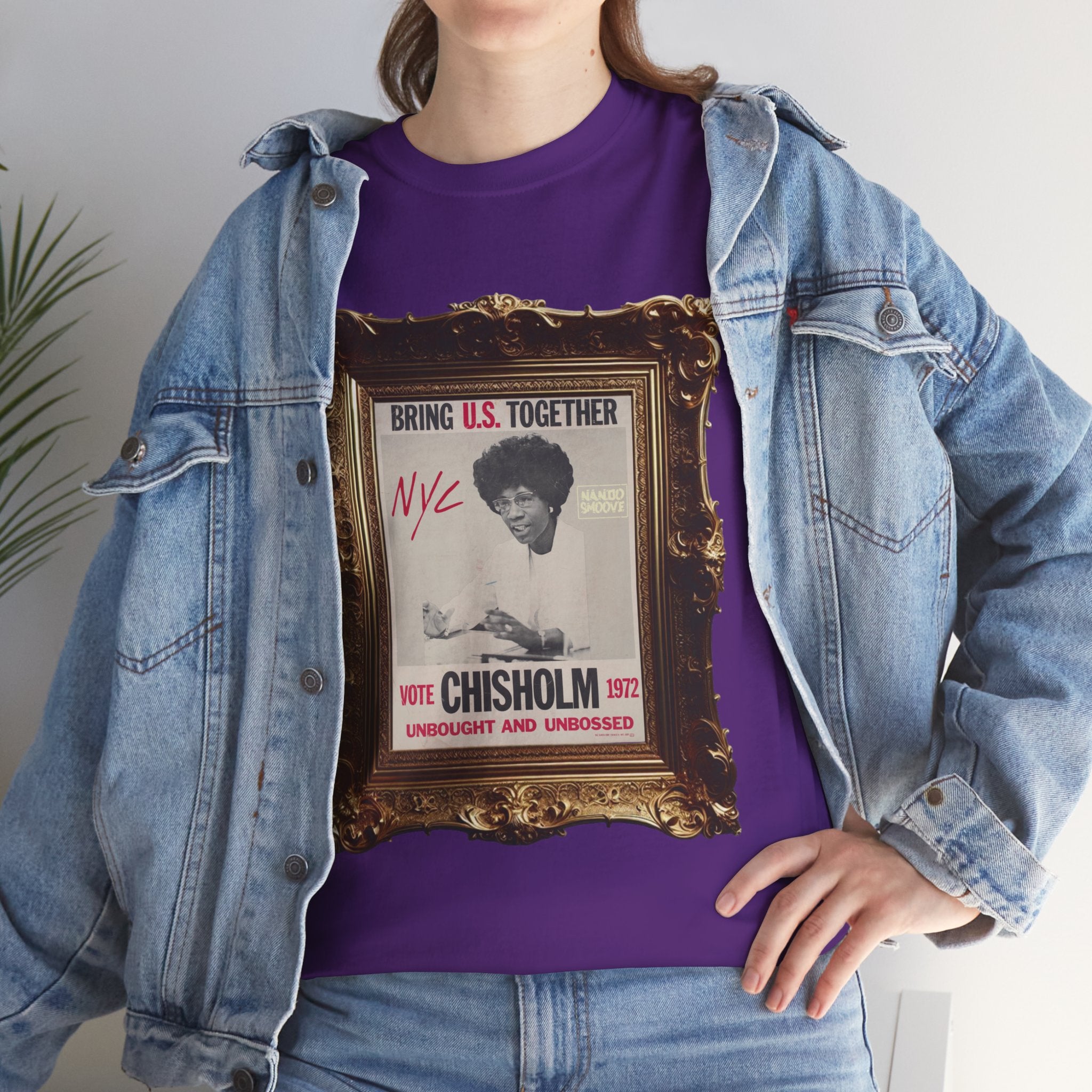 Shirley Chisholm Heavy Cotton Tee