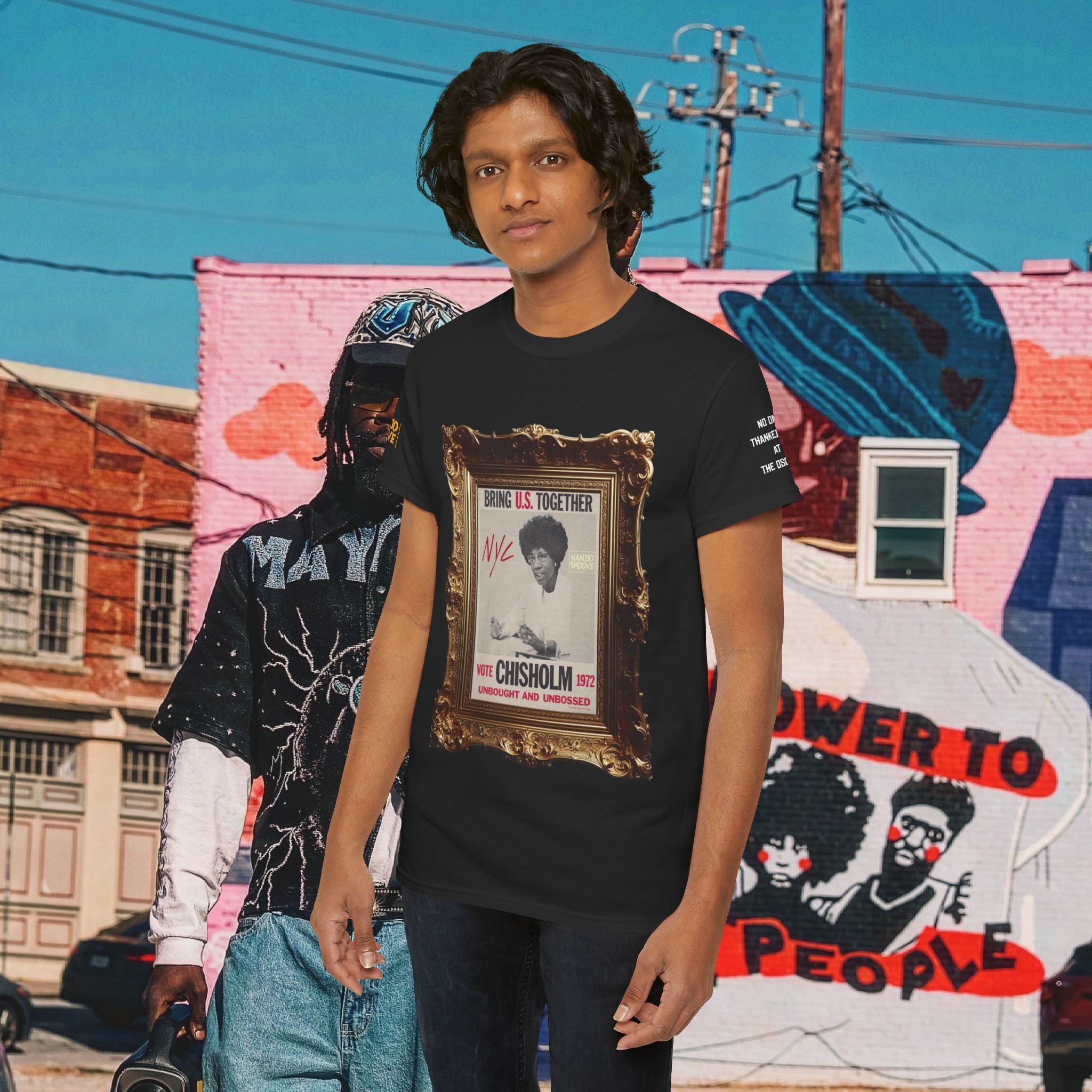 Shirley Chisholm Heavy Cotton Tee