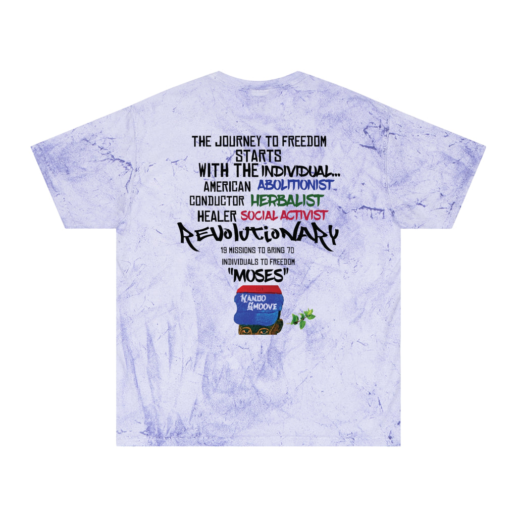 Harriet “Realer than $20 Bill” Tubman Unisex Color Blast T-Shirt