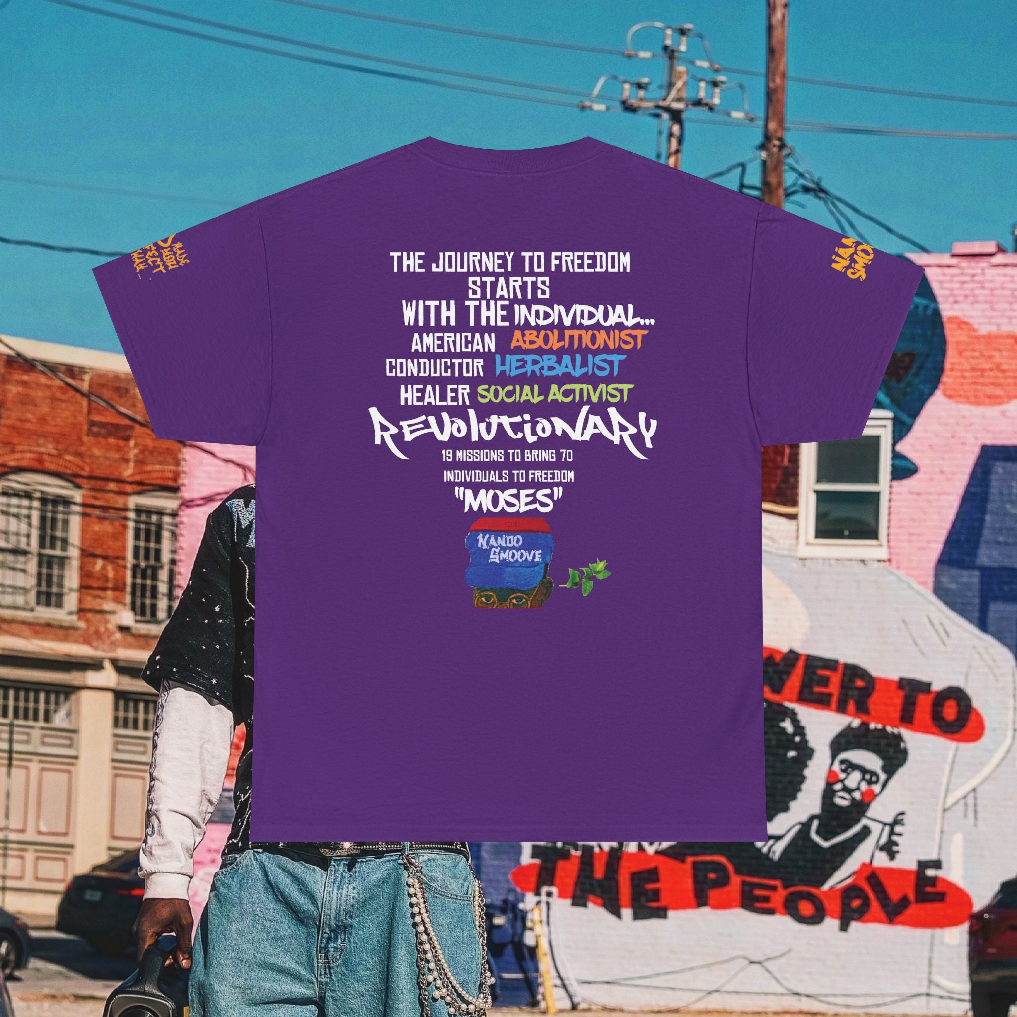 Harriet Tubman Heavy Cotton “MinTee Shirts”