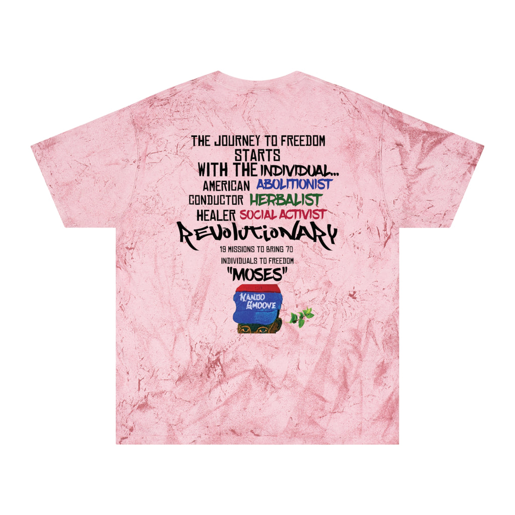 Harriet “Realer than $20 Bill” Tubman Unisex Color Blast T-Shirt