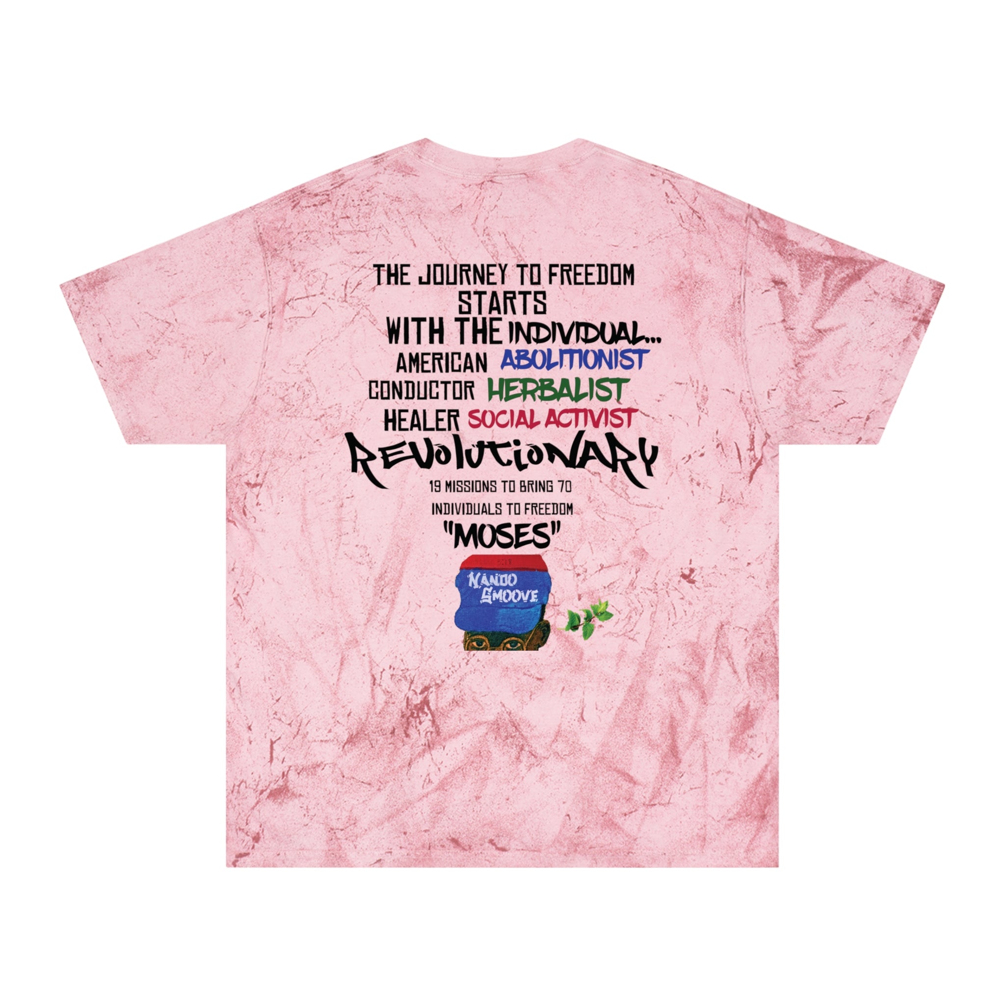 Harriet “Realer than $20 Bill” Tubman Unisex Color Blast T-Shirt