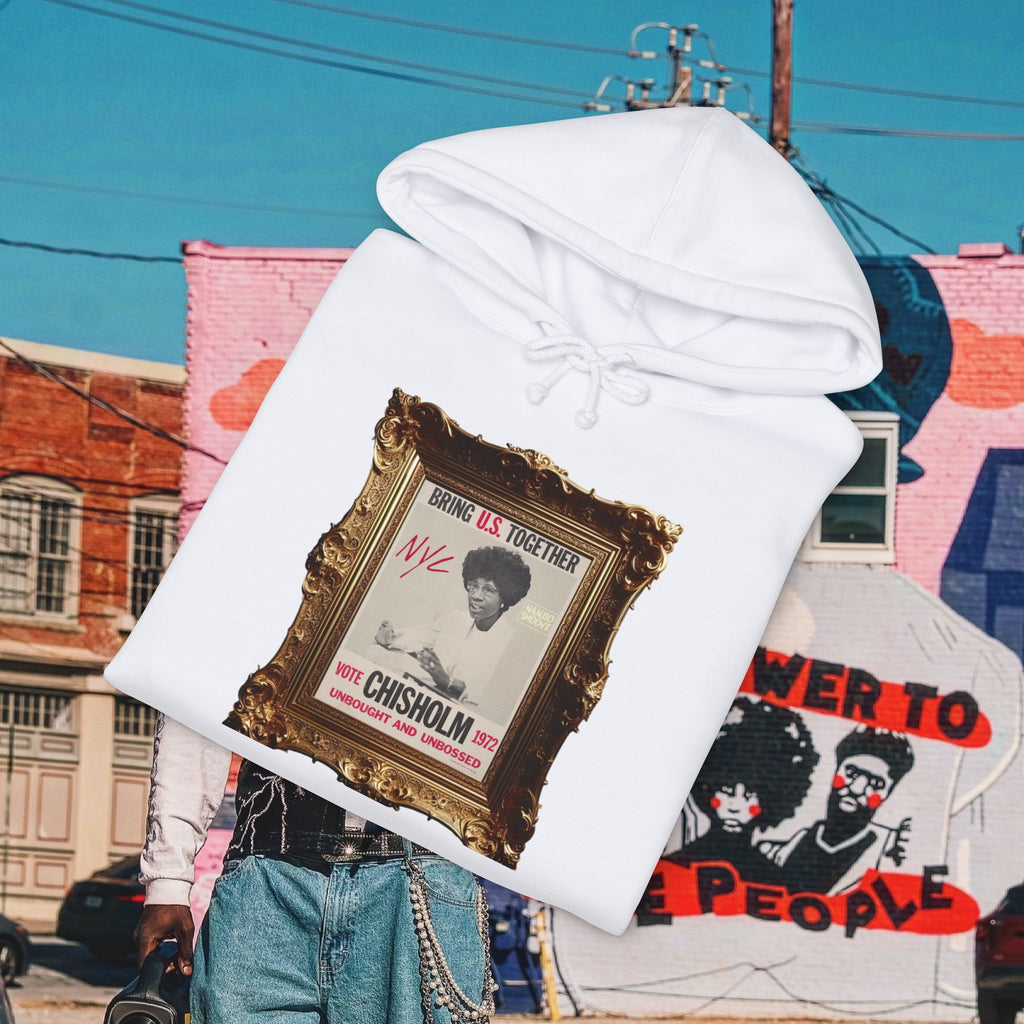 Shirley Chisholm Unisex Heavyweight Hooded Sweatshirt