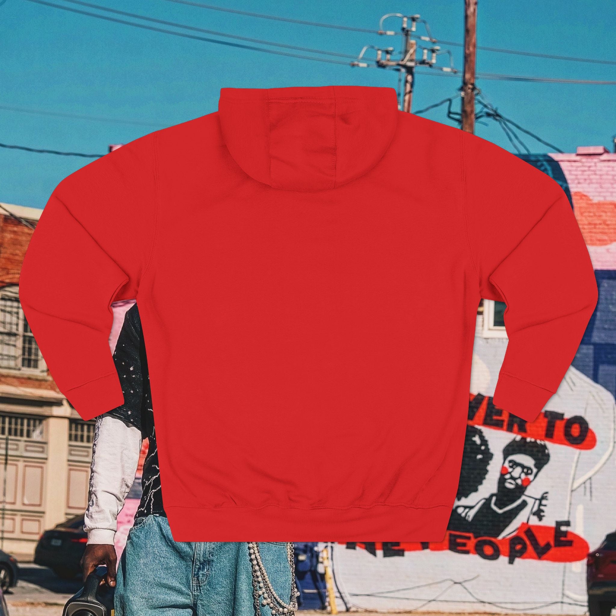 “NO ONE THANKED GOD AT THE OSCAR’S” Three-Panel Fleece Hoodie