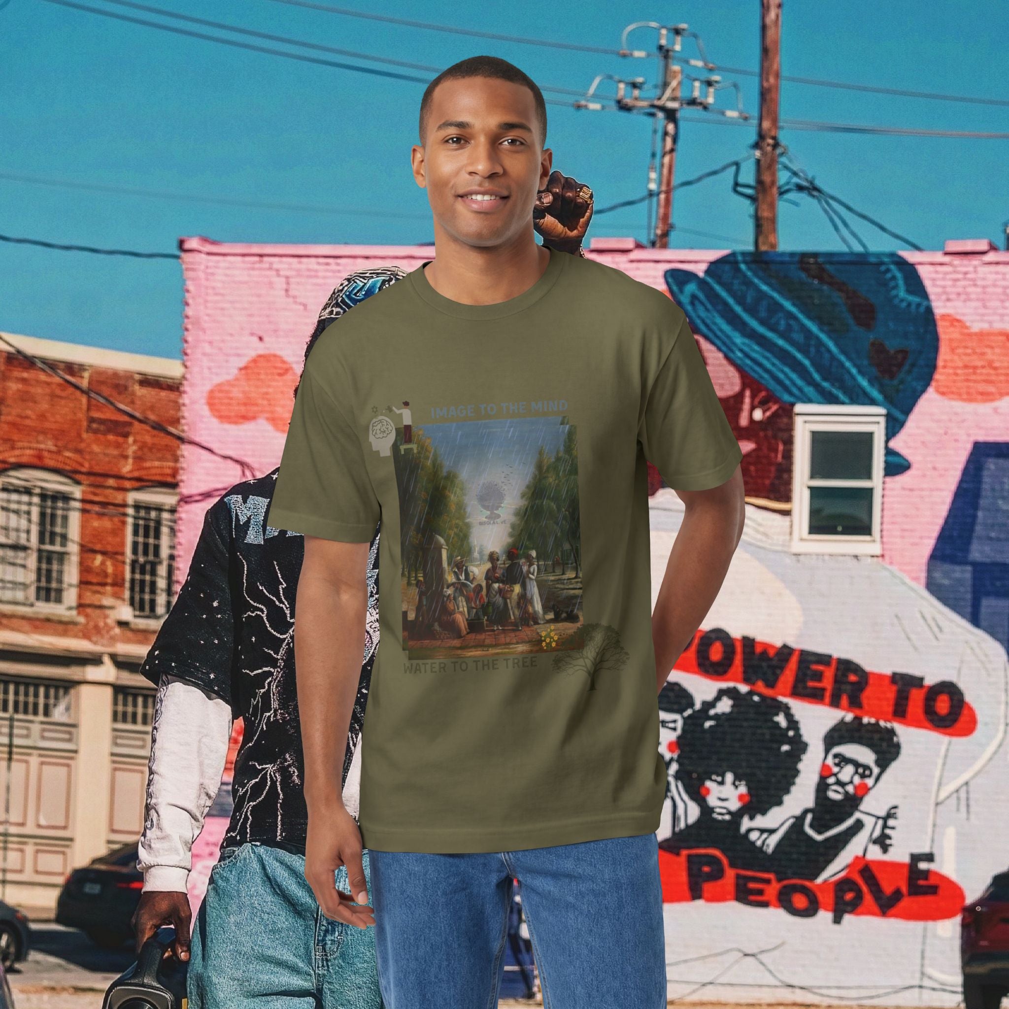 “Image to The Mind, Water to The Tree” Unisex Classic Tee