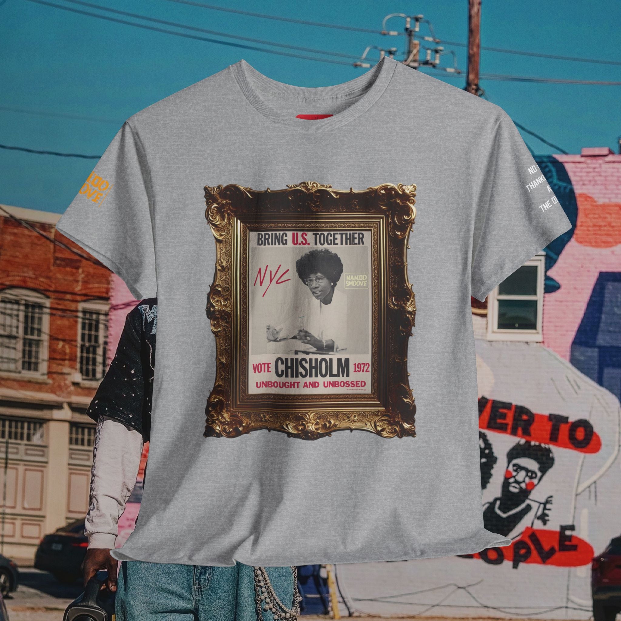 Shirley Chisholm Heavy Cotton Tee
