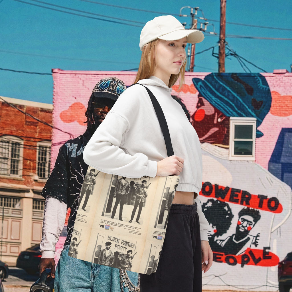 Black Panther Tote Bag (AOP)