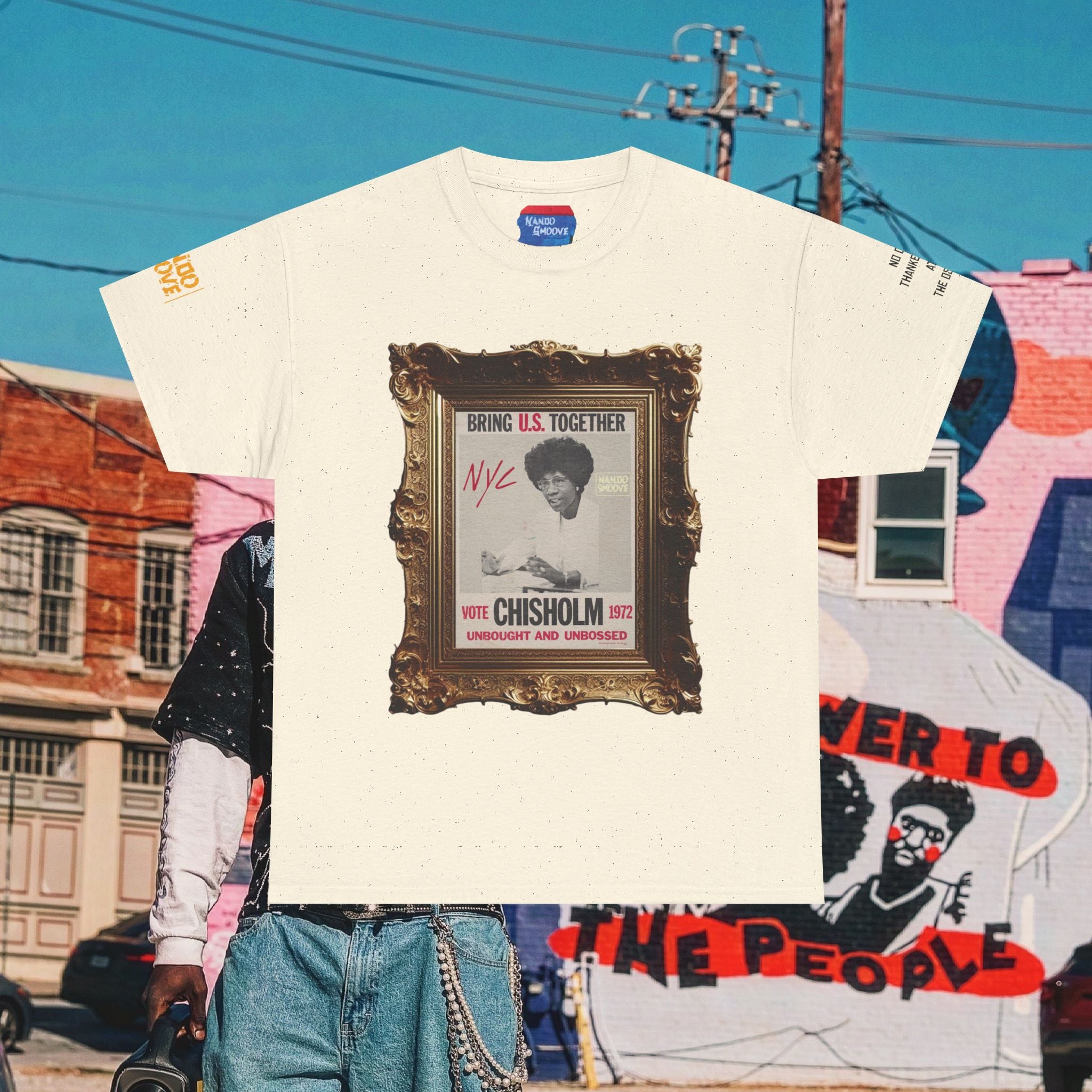 Shirley Chisholm Heavy Cotton Tee