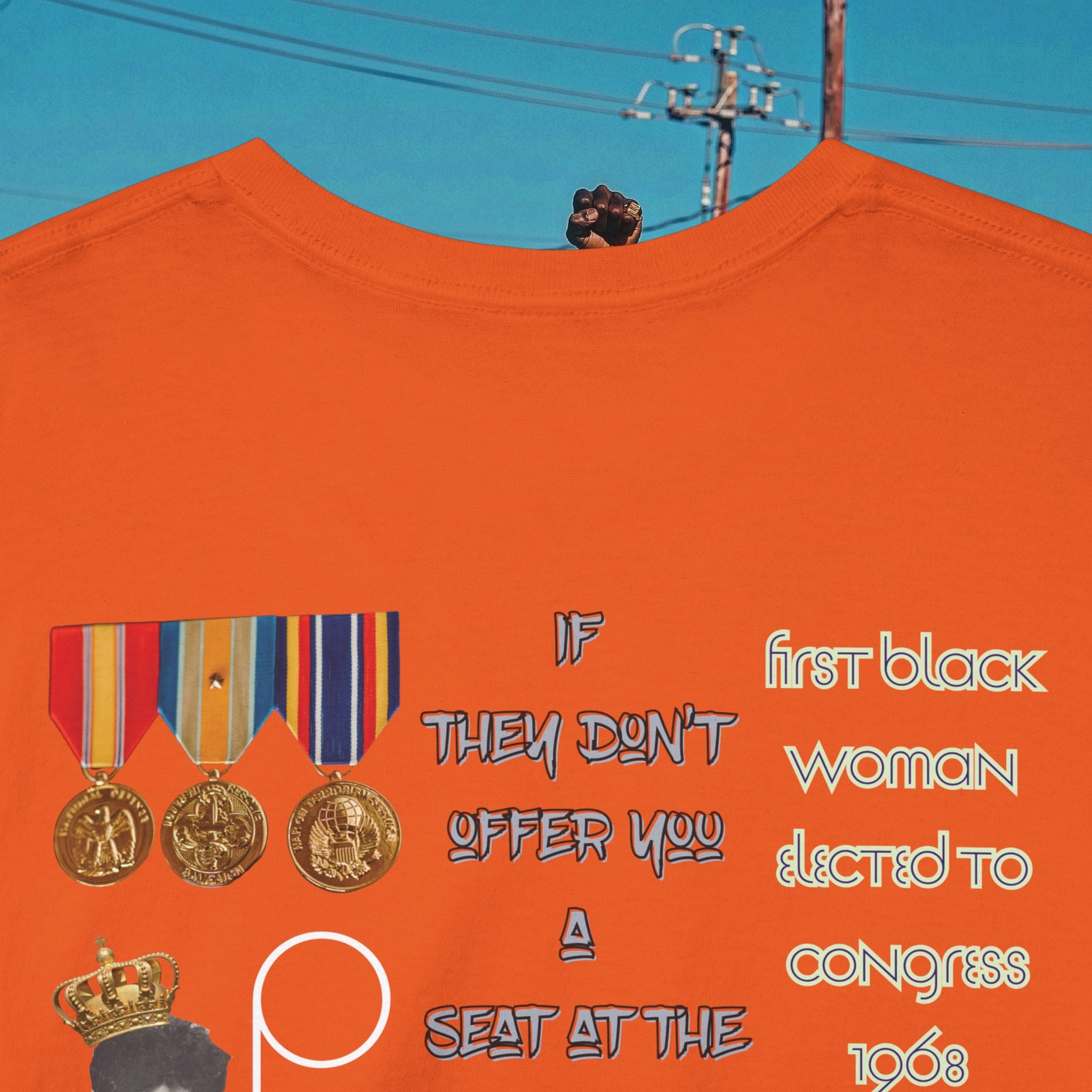 Shirley Chisholm Heavy Cotton Tee