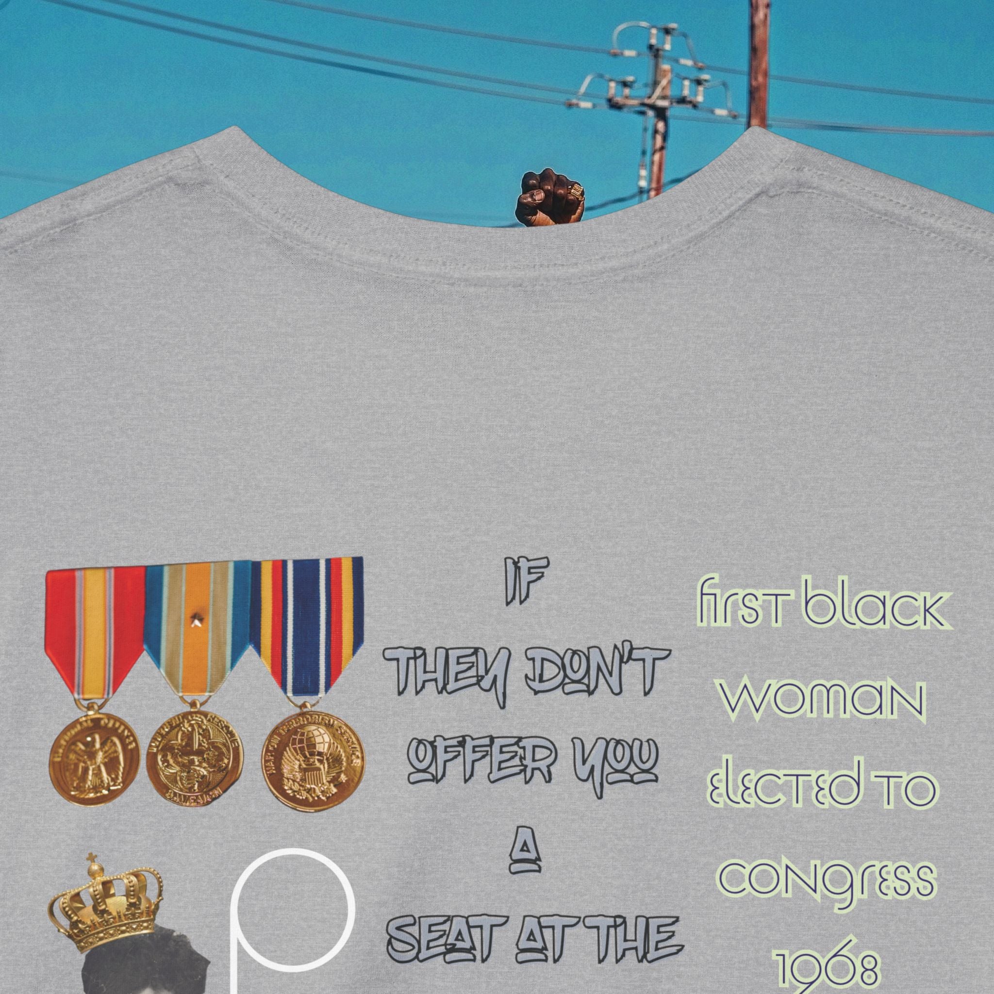 Shirley Chisholm Heavy Cotton Tee