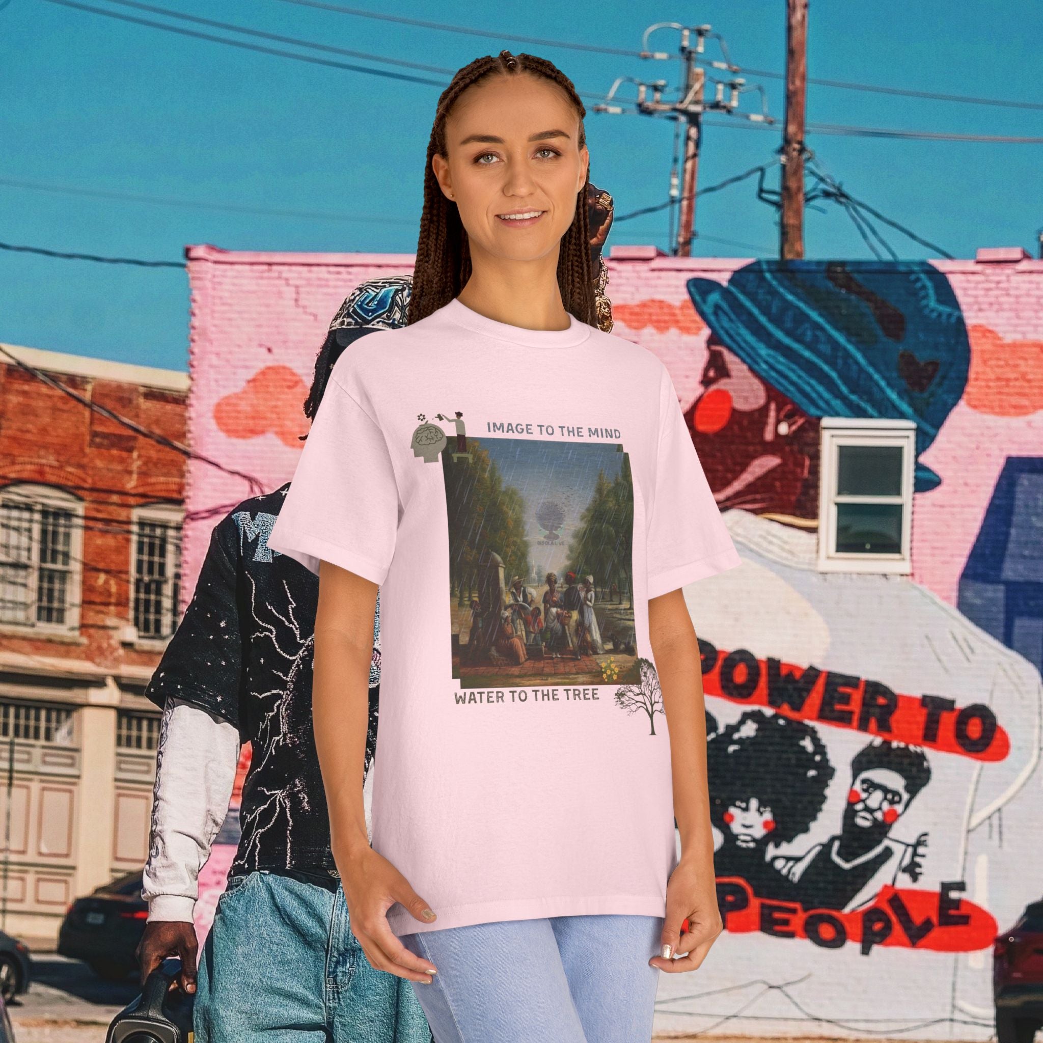 “Image to The Mind, Water to The Tree” Unisex Classic Tee
