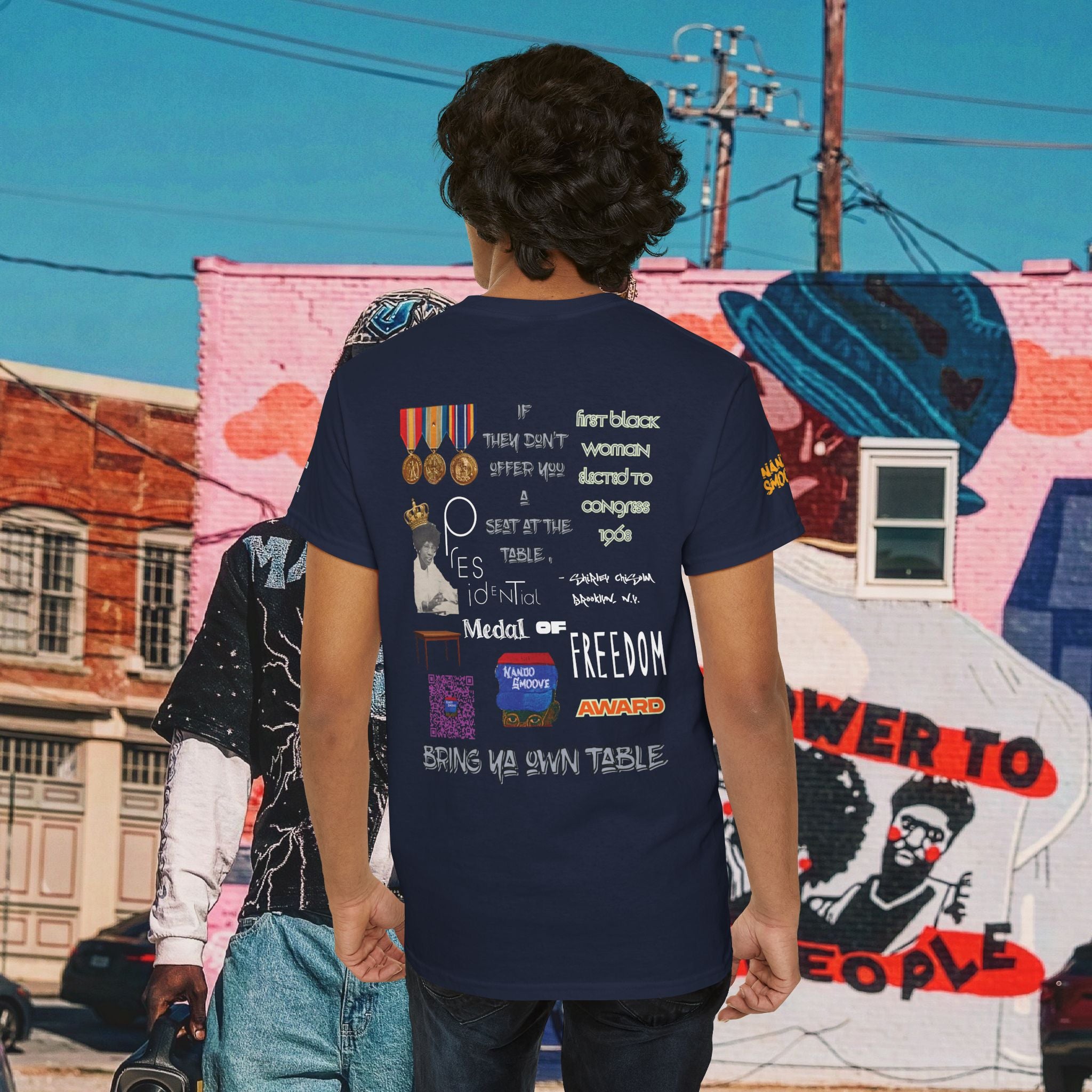 Shirley Chisholm Heavy Cotton Tee